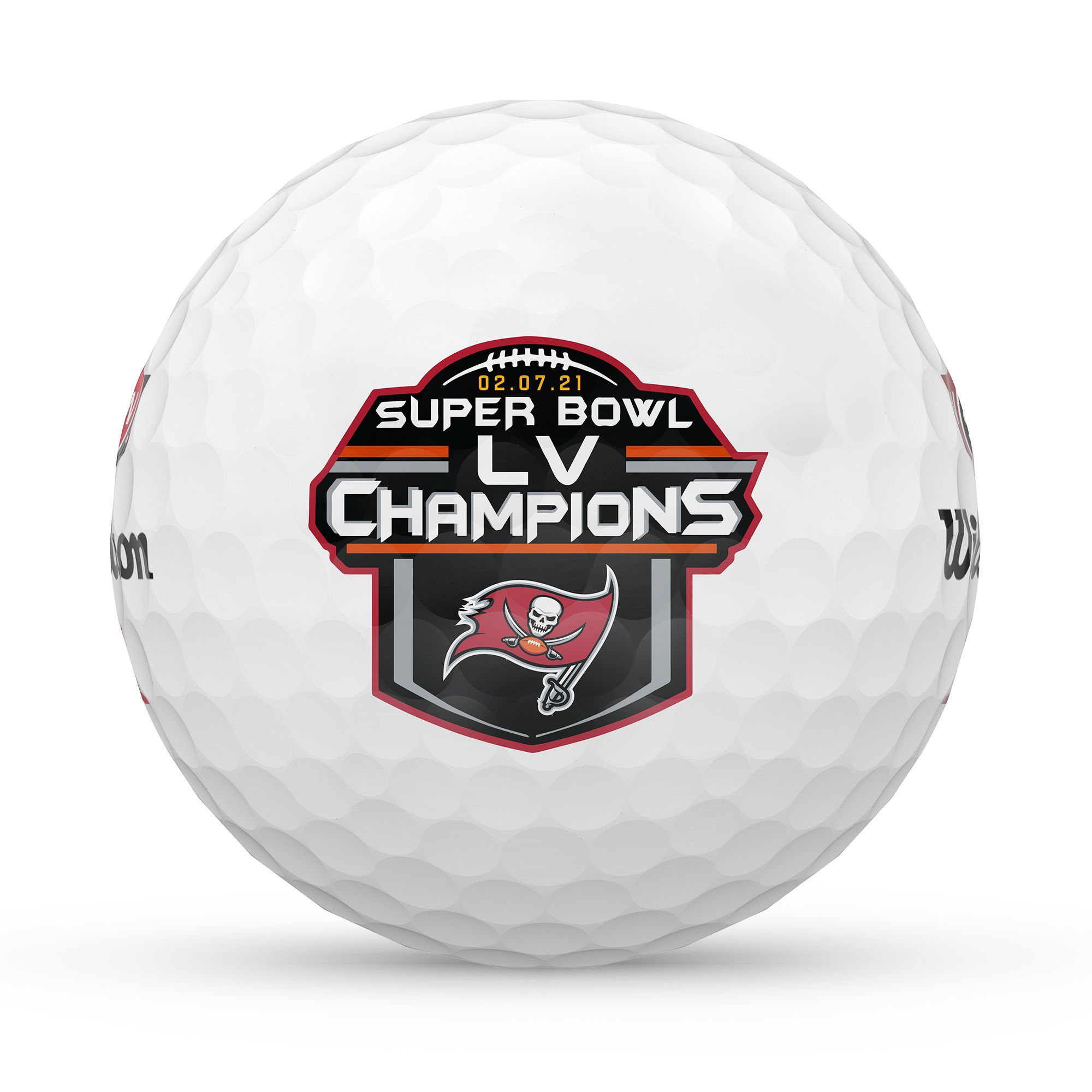 Wilson Duo Soft+ Super Bowl Championship Golf Balls – Tampa Bay Buccaneers product image