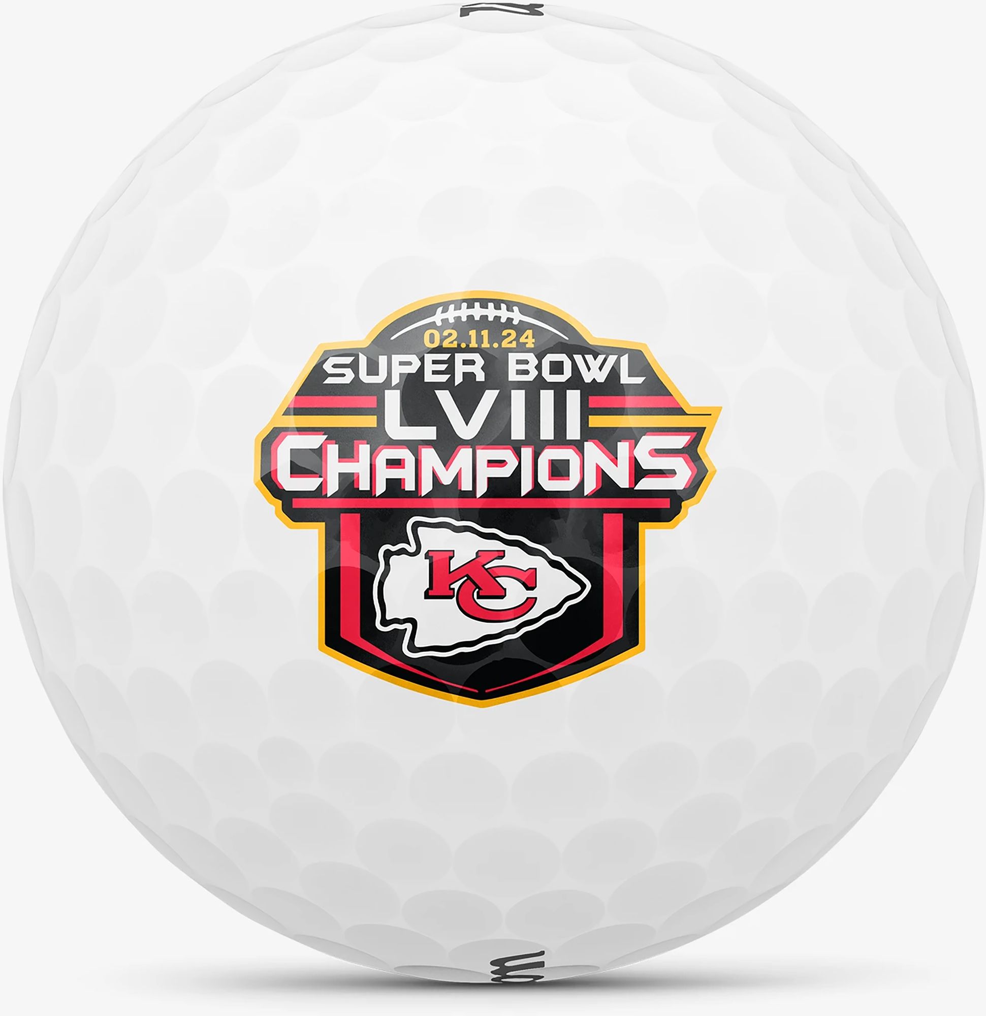 Wilson Super Bowl LVIII Champions Kansas City Chiefs Duo Soft Golf Balls product image