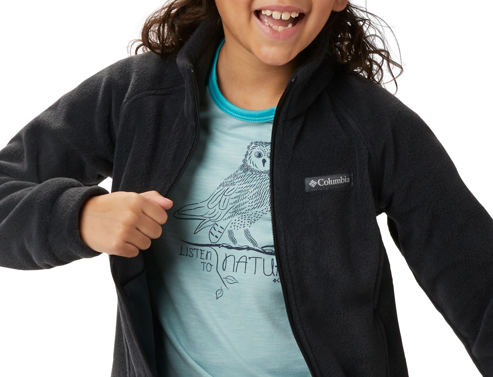 Columbia Girls' Benton Springs Fleece Jacket