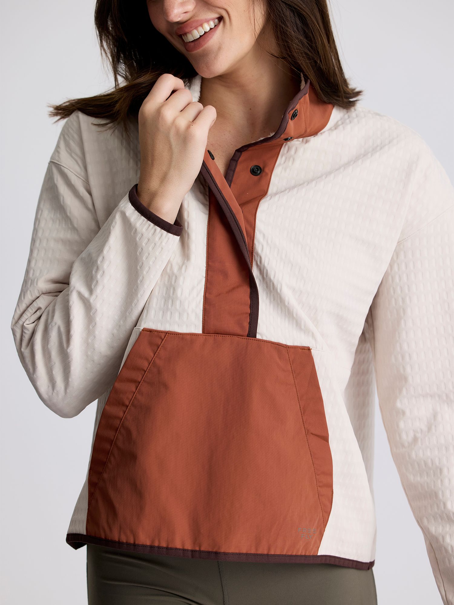 Free Fly Women's Gridback Fleece Pullover product image