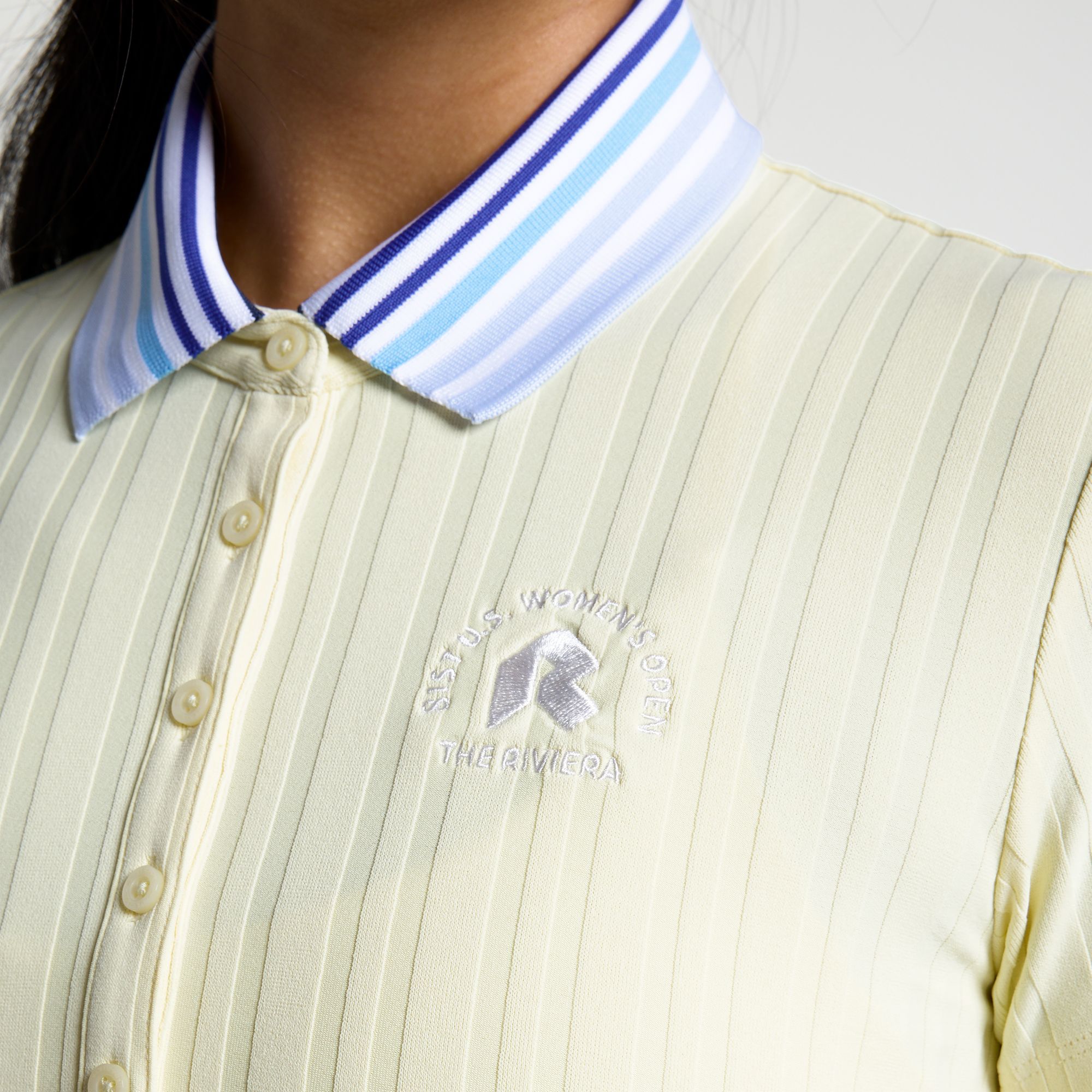 2026 U.S. Women's Open Walter Hagen Women's Performance 11 Short Sleeve Textured Polo product image