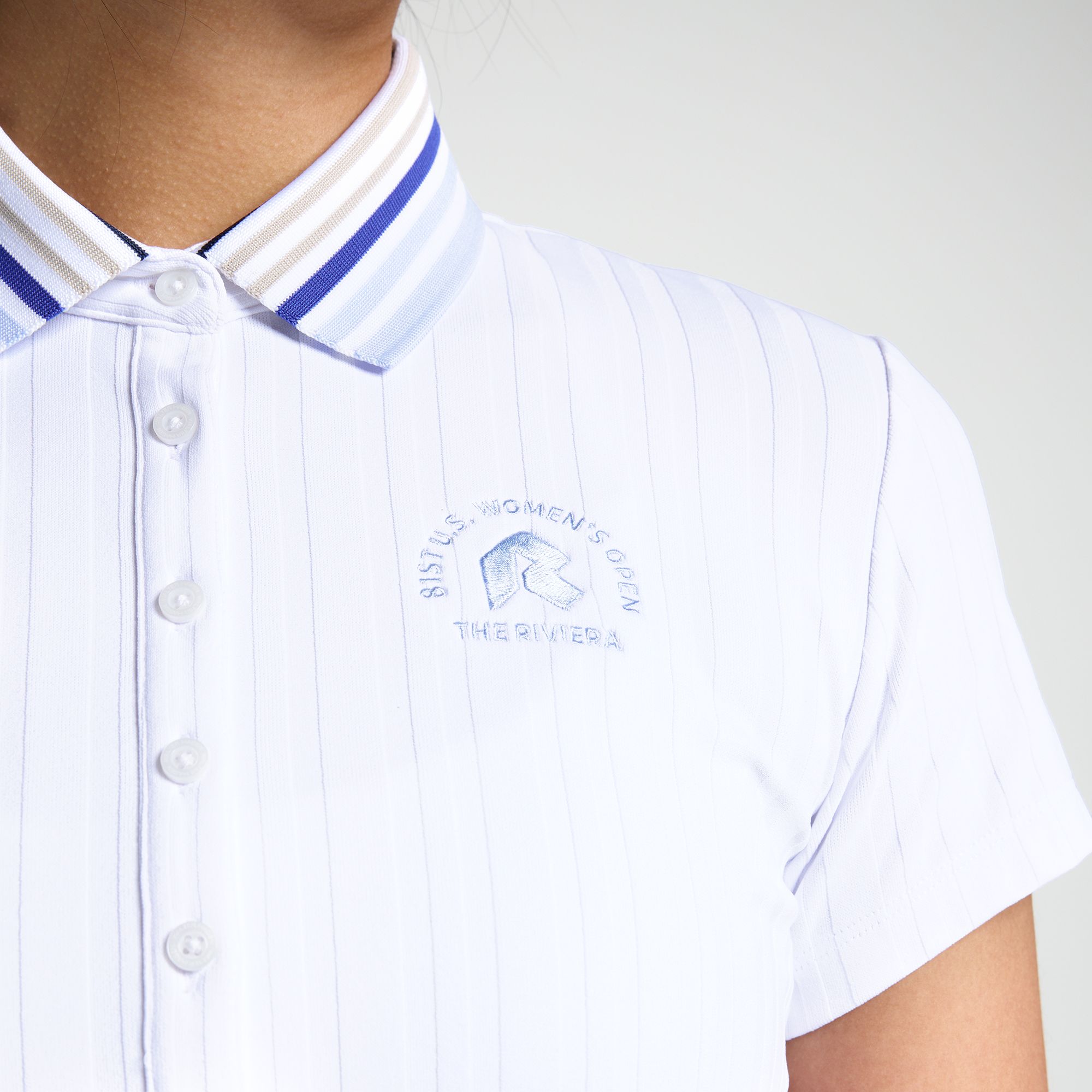 2026 U.S. Women's Open Walter Hagen Women's Performance 11 Short Sleeve Textured Polo product image