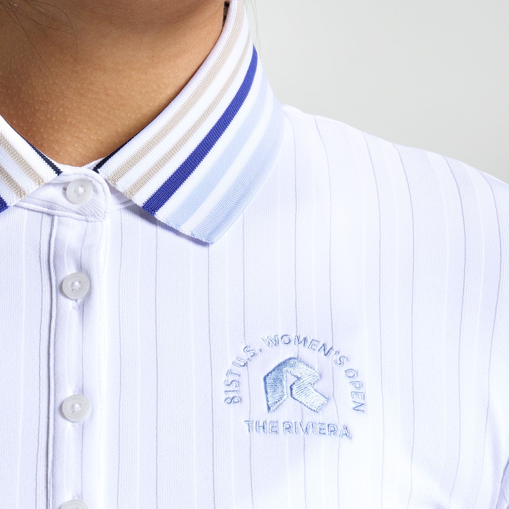 2026 U.S. Women's Open Walter Hagen Women's Performance 11 Short Sleeve Textured Polo product image