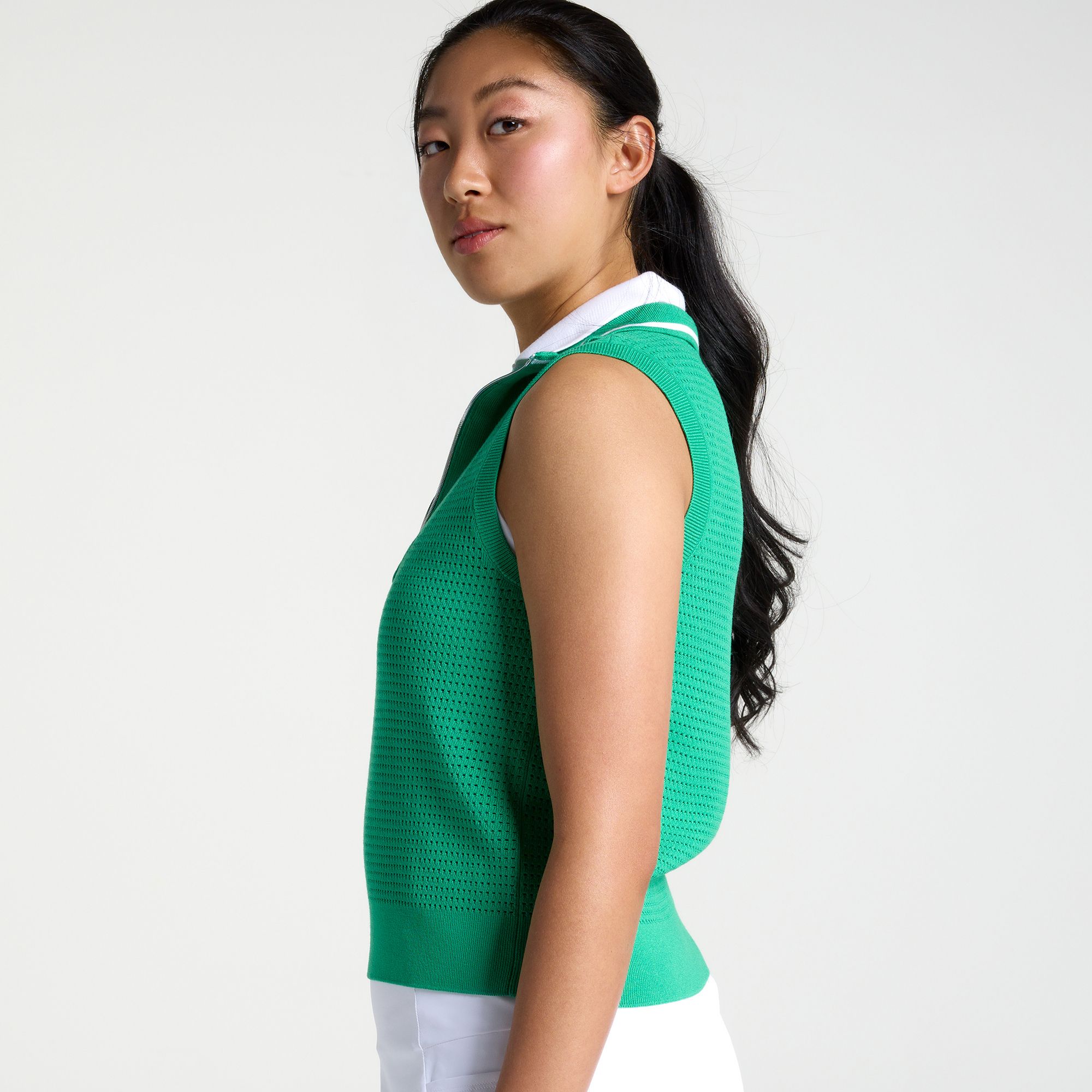 Walter Hagen Women's Golf Clubhouse Sleeveless Sweater product image