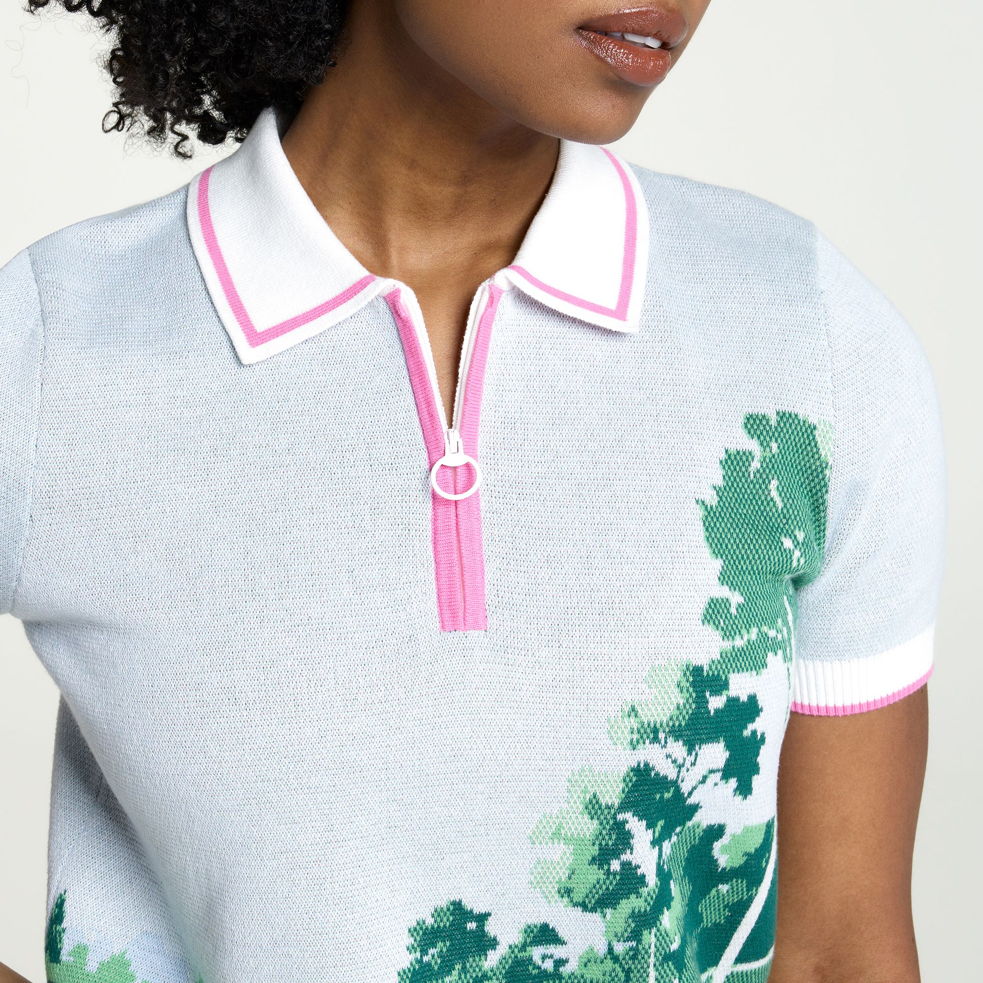 Walter Hagen Women's Clubhouse Short Sleeve Sweater Polo product image