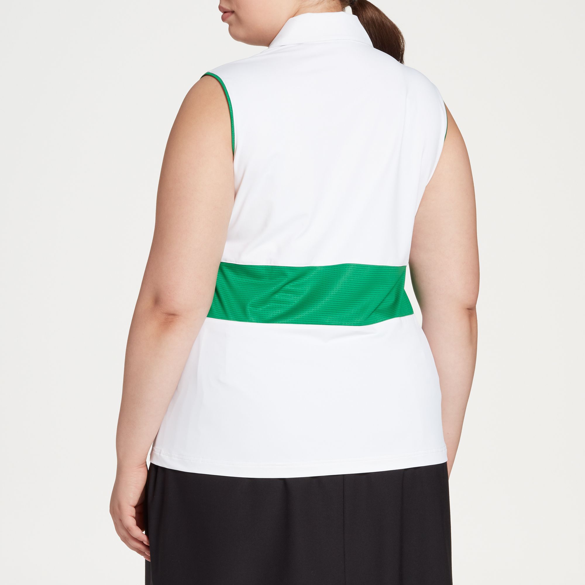 Walter Hagen Women's Green Sleeveless Golf Polo – Extended Sizes product image