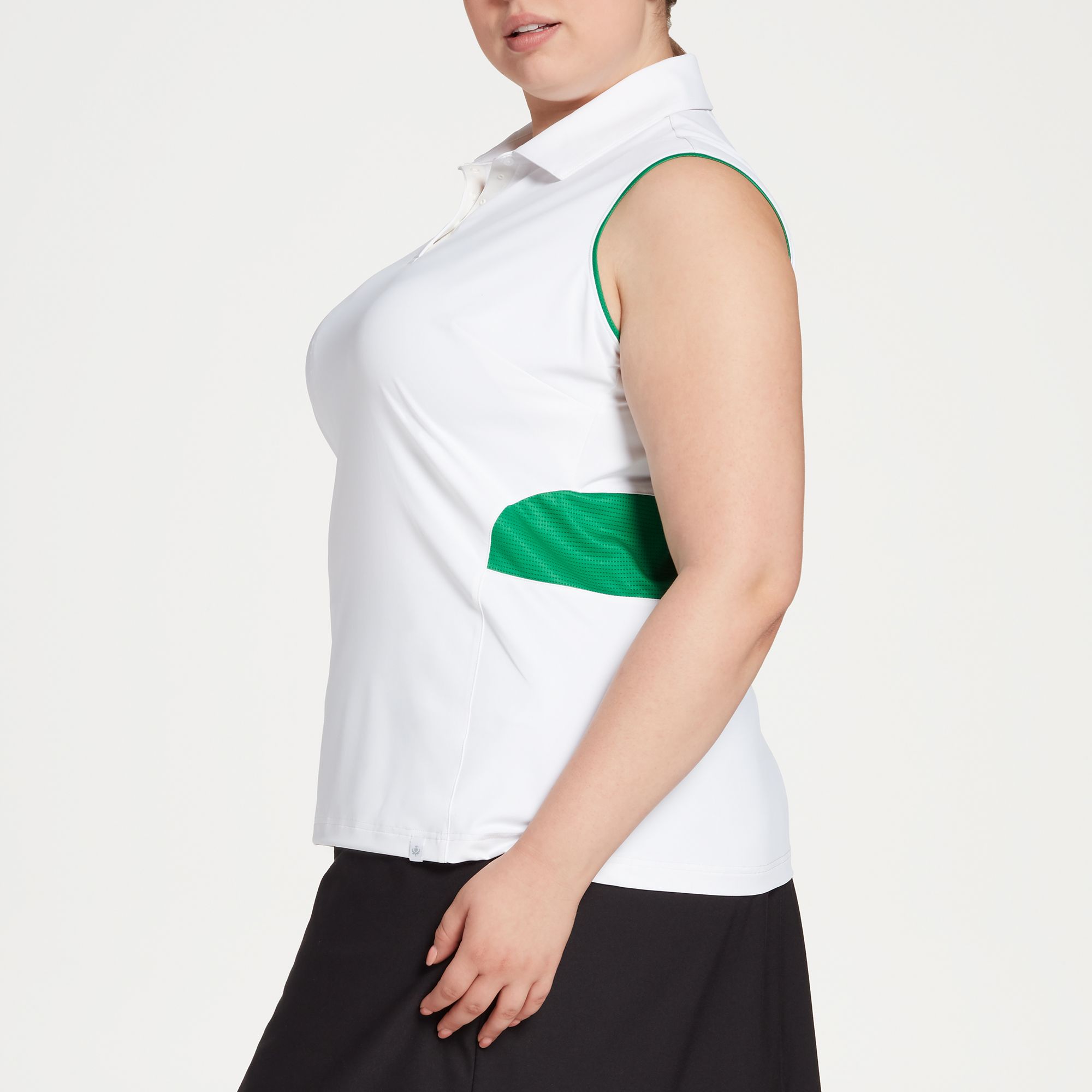 Walter Hagen Women's Green Sleeveless Golf Polo – Extended Sizes product image