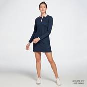 Lady Hagen Women's Ribbed Collar Pique Long Sleeve Golf Dress product image