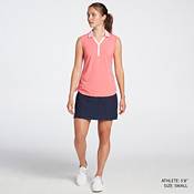 Lady Hagen Women's Side Ruching Sleeveless Golf Polo product image