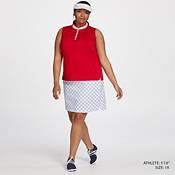 Lady Hagen Women's Contrast Trim Sleeveless Golf Polo product image