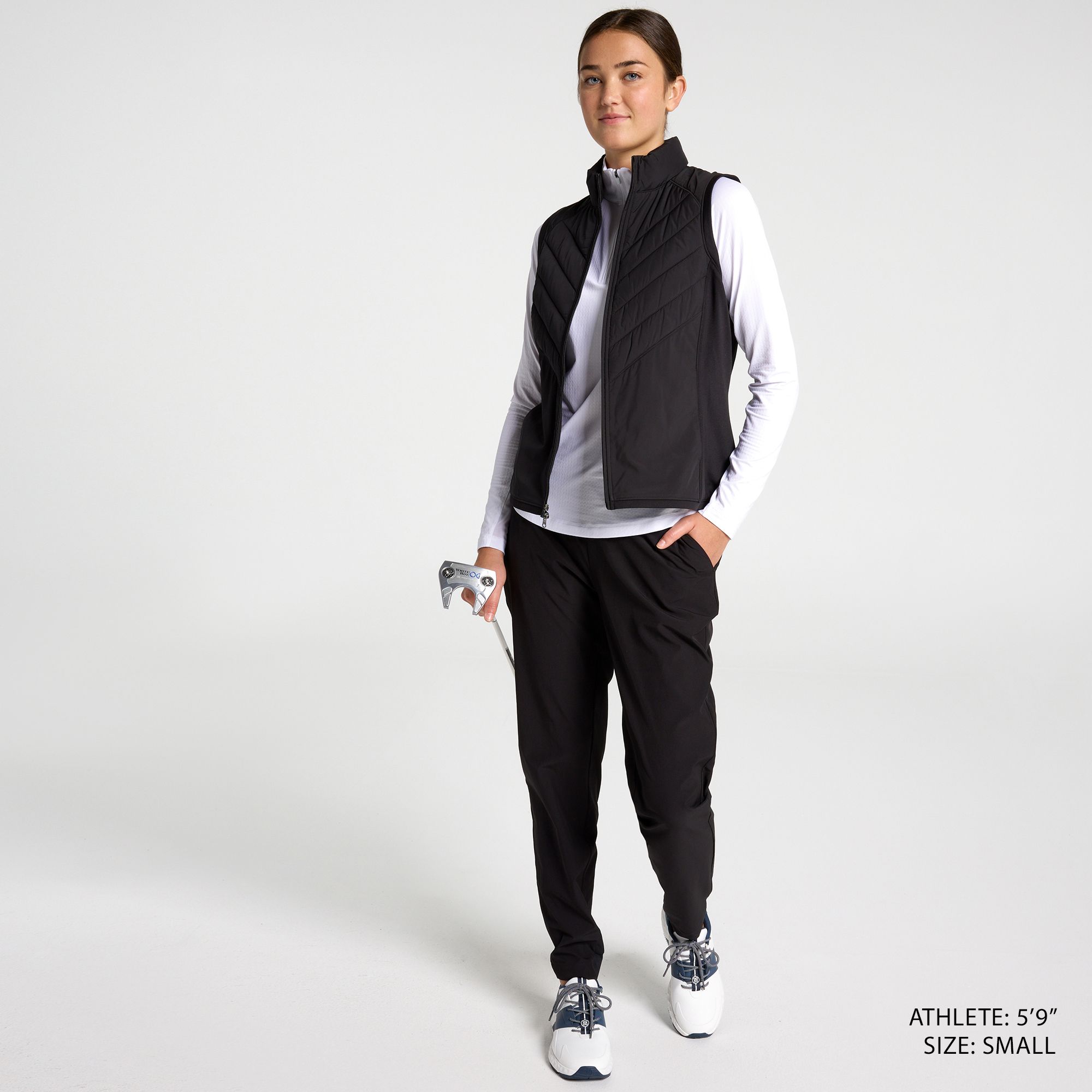 Walter Hagen Women's Performance 11 Quilted Golf Vest product image