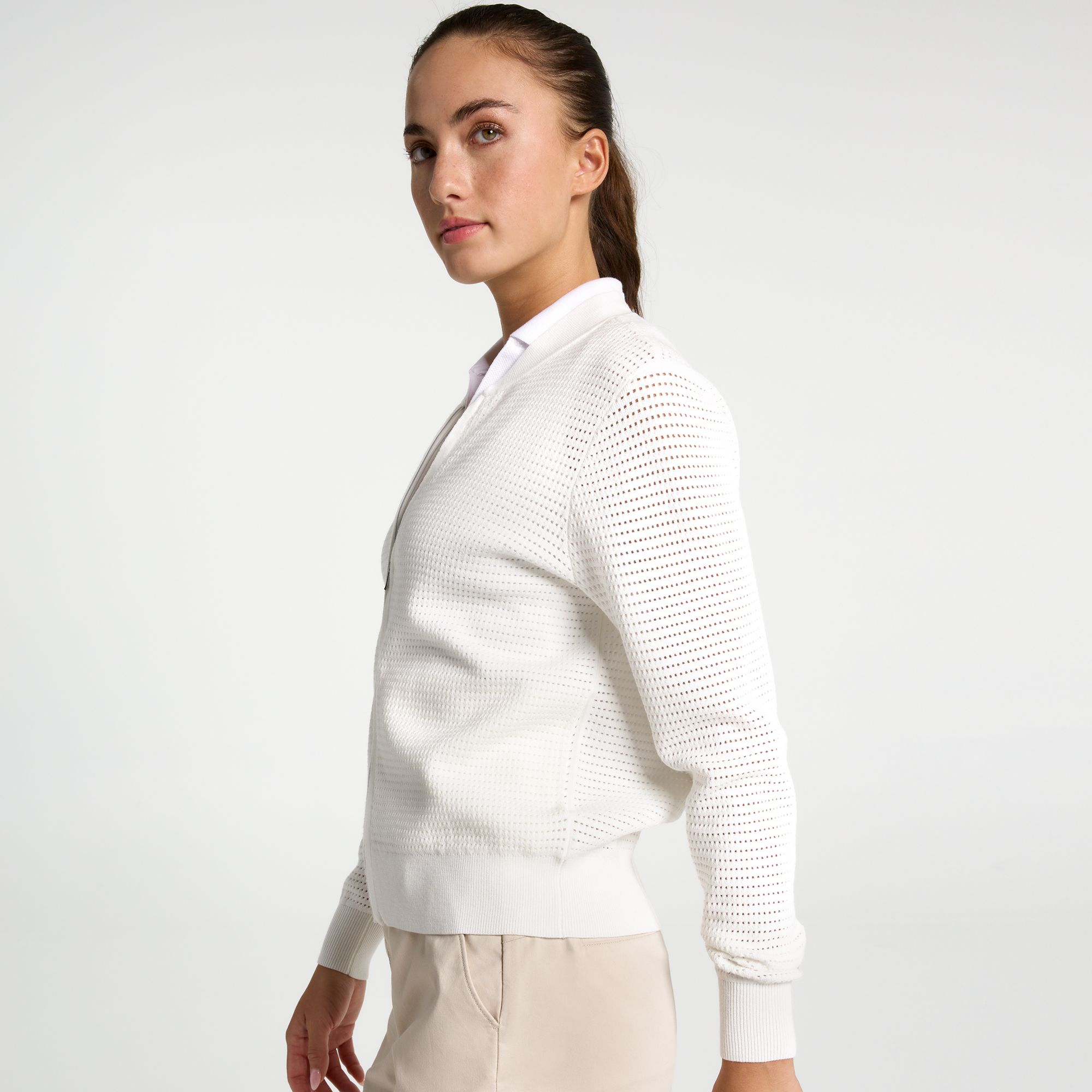 Walter Hagen Women's Clubhouse Full Zip Sweater product image