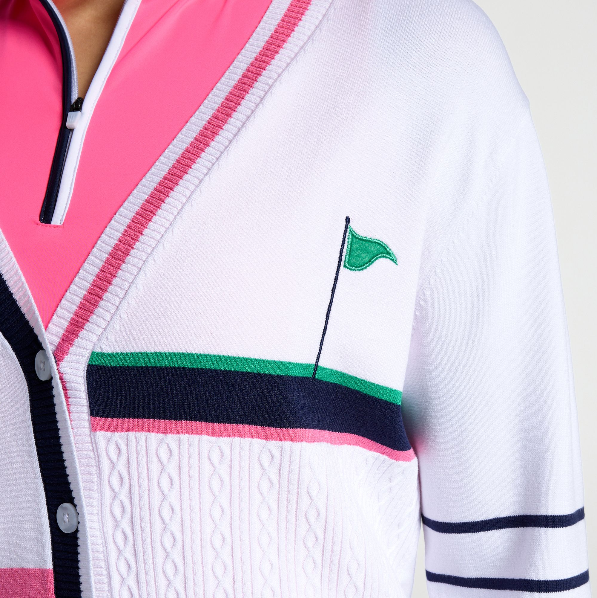 Walter Hagen Women's Golf Clubhouse Golf Cardigan product image