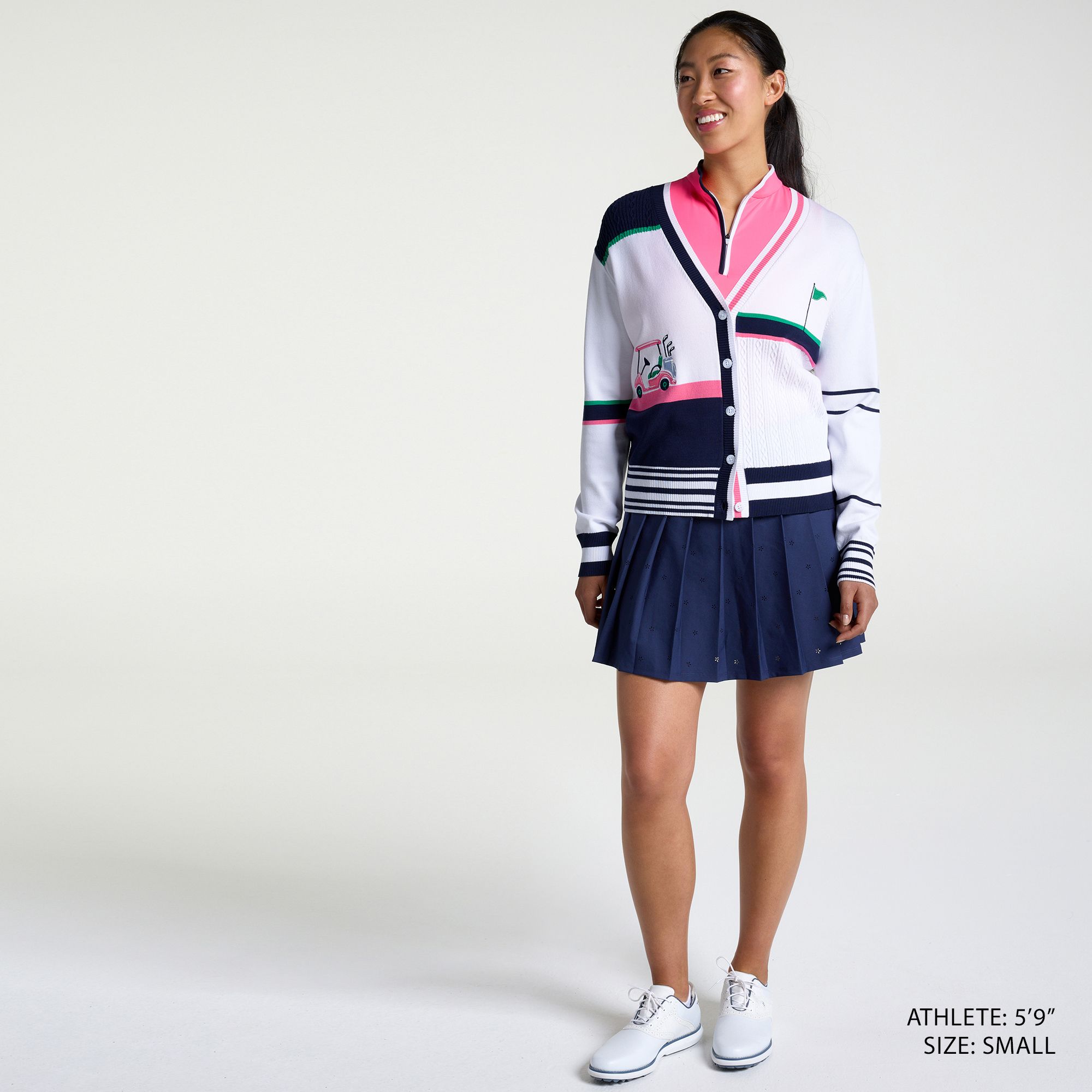 Walter Hagen Women's Golf Clubhouse Golf Cardigan product image
