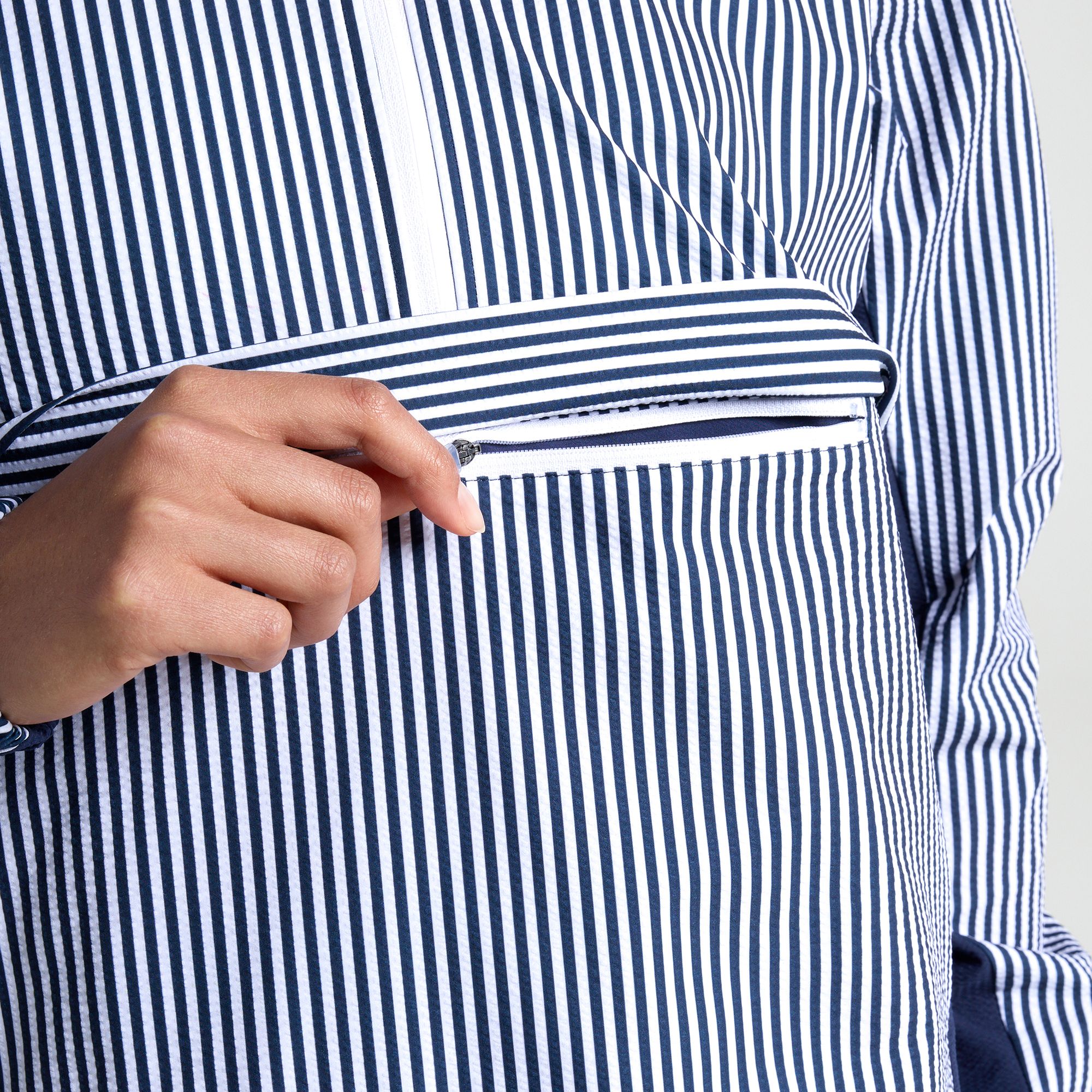 2026 U.S. Women's Open Walter Hagen Women's Seersucker 1/4 Zip product image