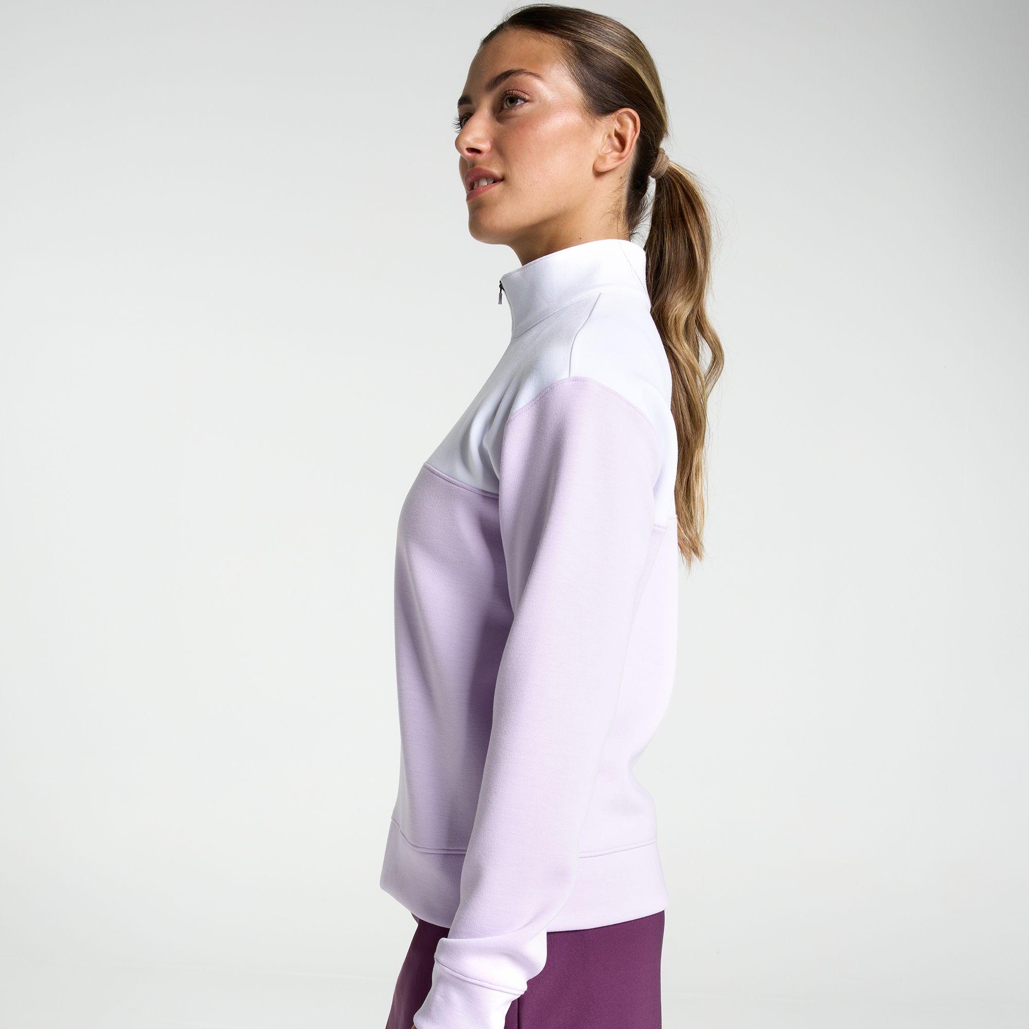 Walter Hagen Women's Golf Performance 11 Color Block 1/4 Zip product image