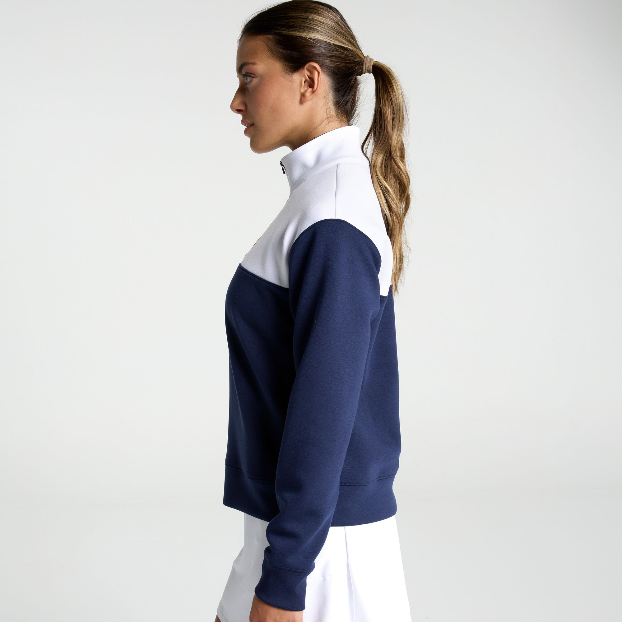 Walter Hagen Women's Golf Performance 11 Color Block 1/4 Zip product image