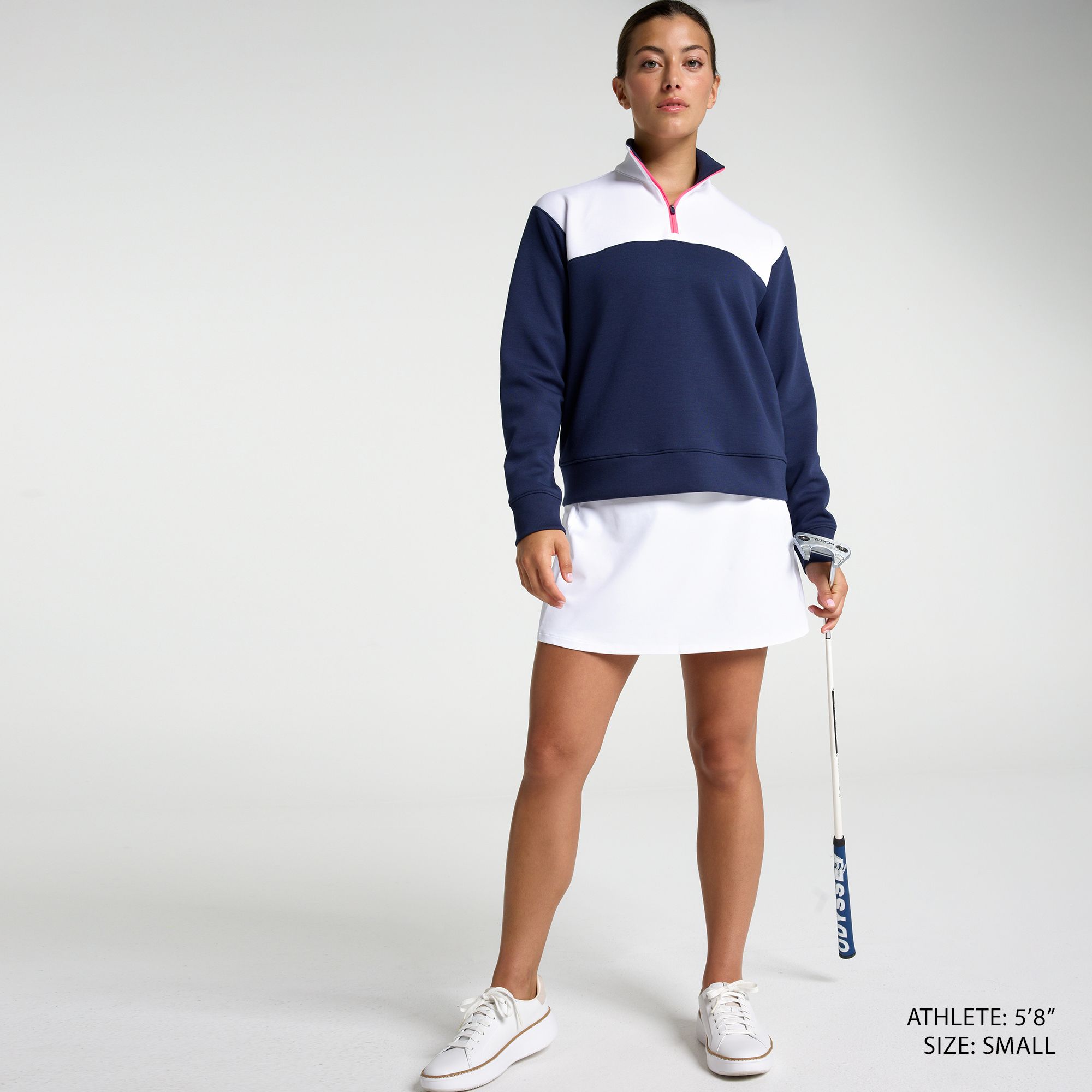 Walter Hagen Women's Golf Performance 11 Color Block 1/4 Zip product image