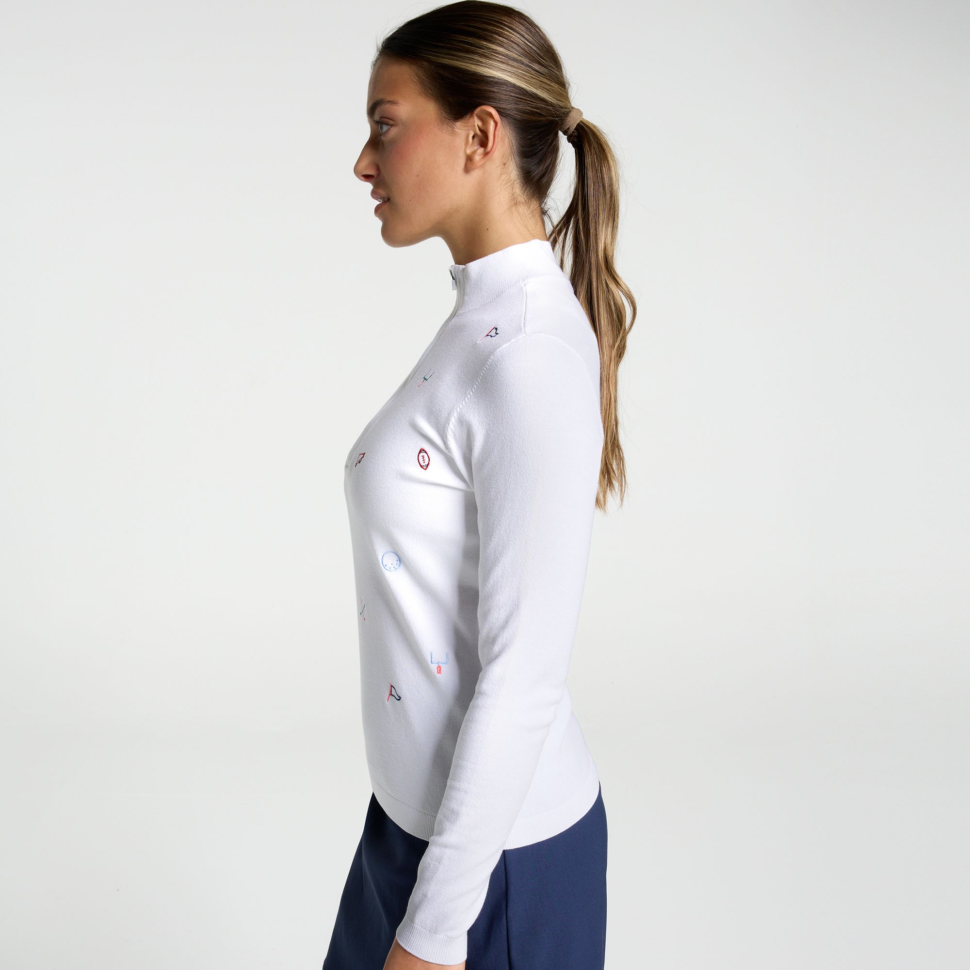 Walter Hagen Women's Clubhouse 1/4 Zip Sweater product image