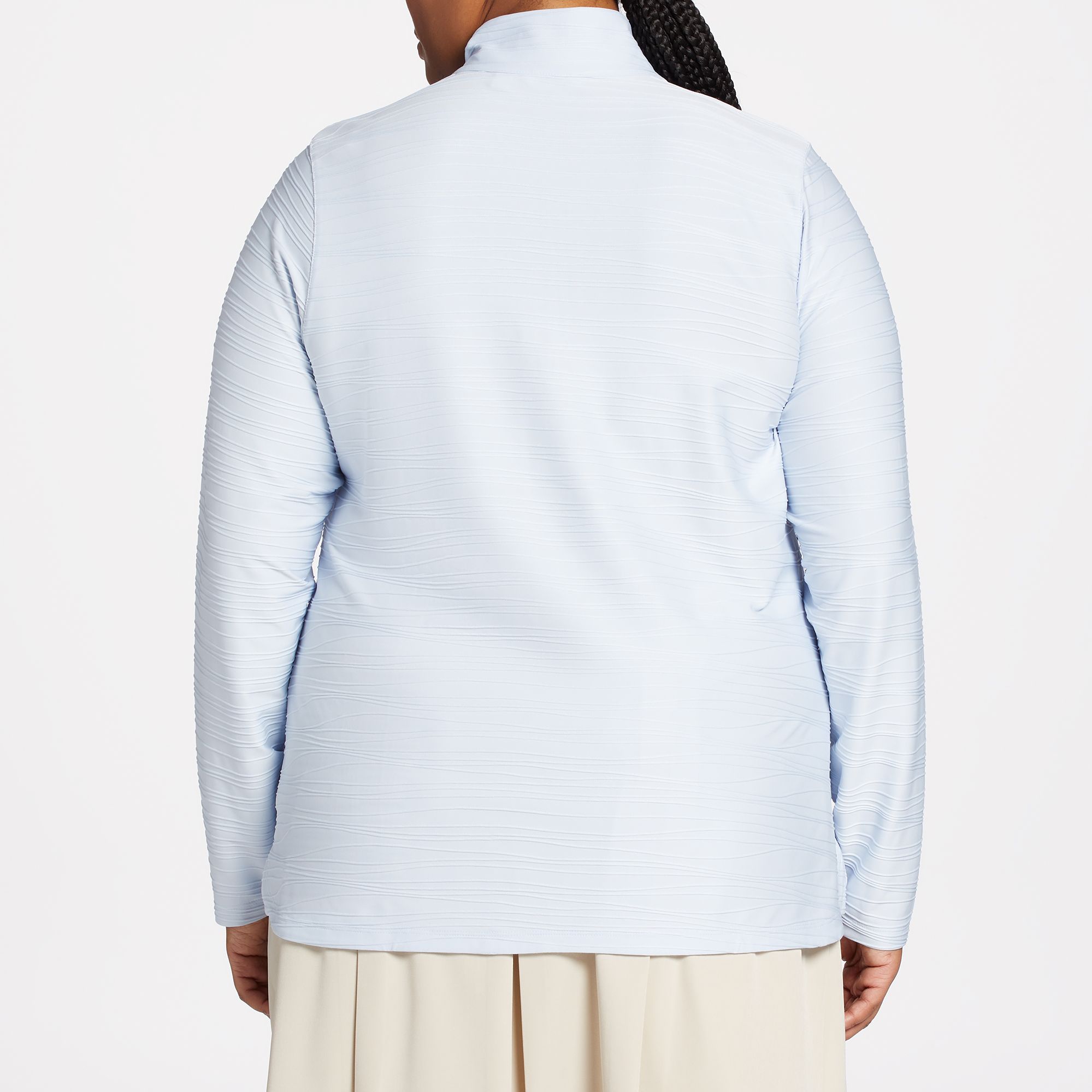 Walter Hagen Women's 3D Texture Long Sleeve Golf Polo product image