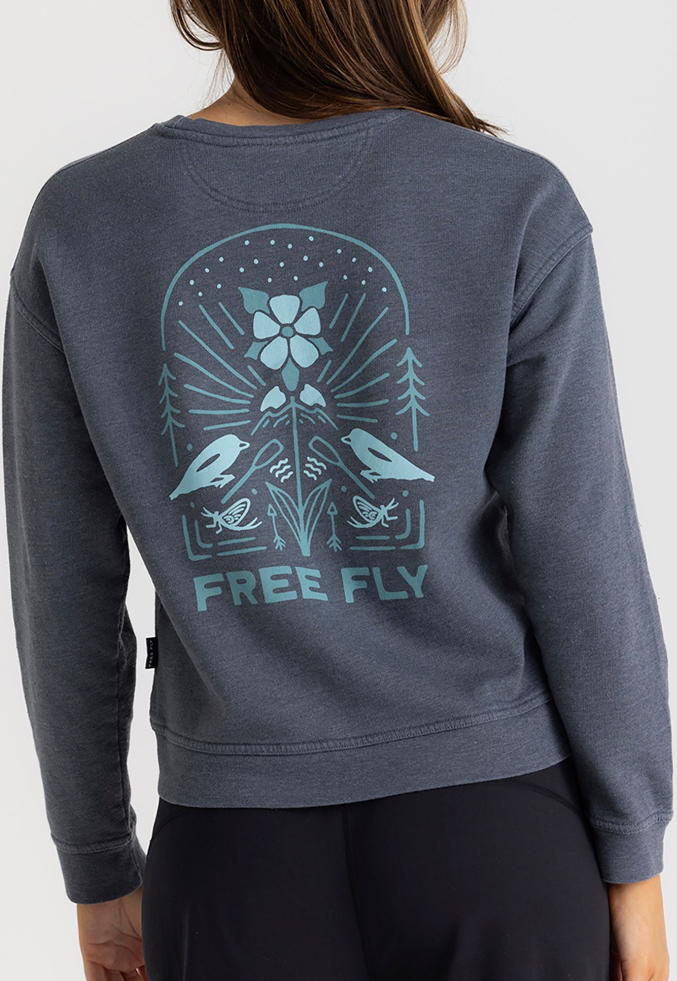 Free Fly Women's Mellow Meadow Fleece Crew product image