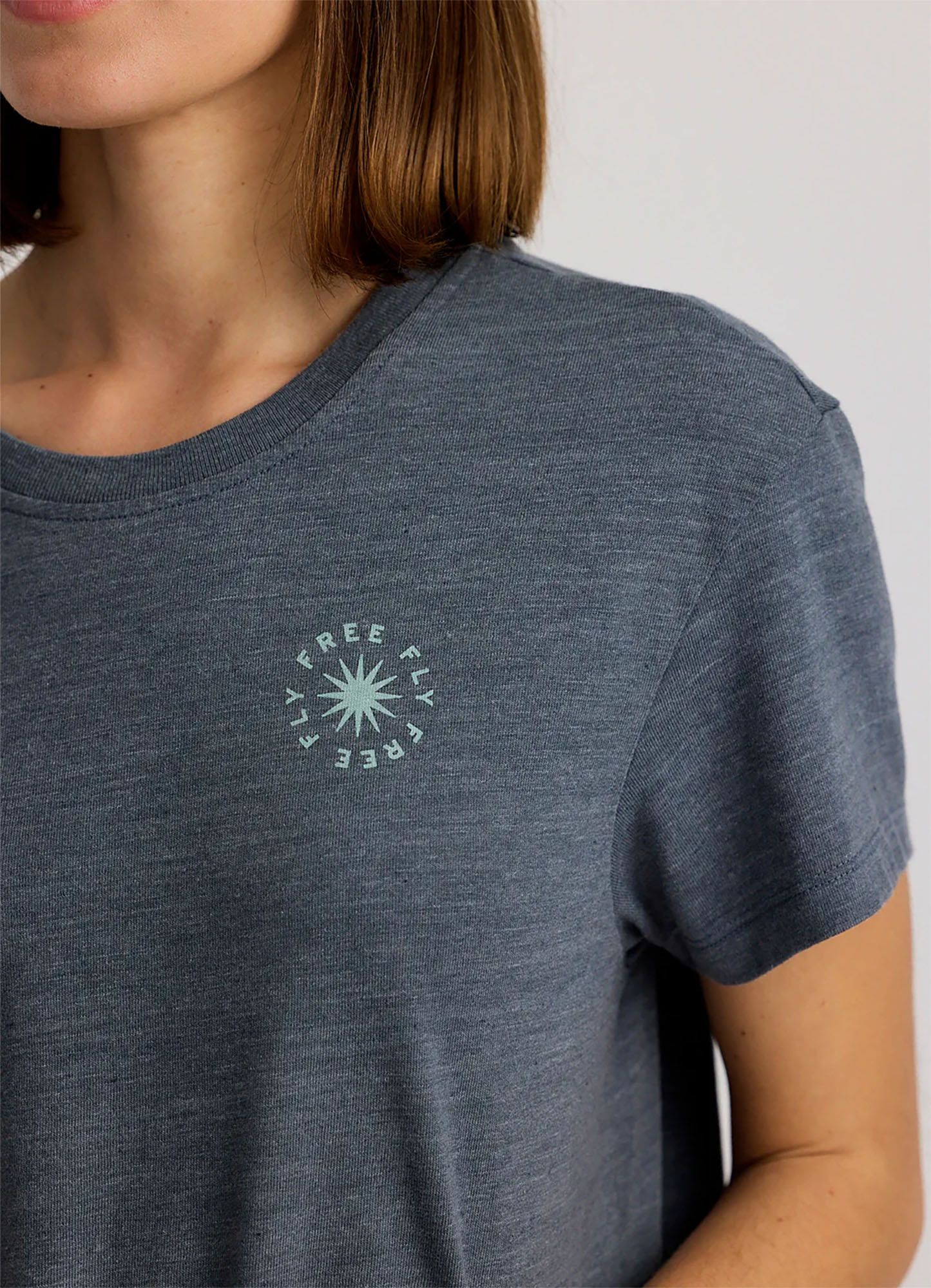 Free Fly Women's Fan Palm T-Shirt product image