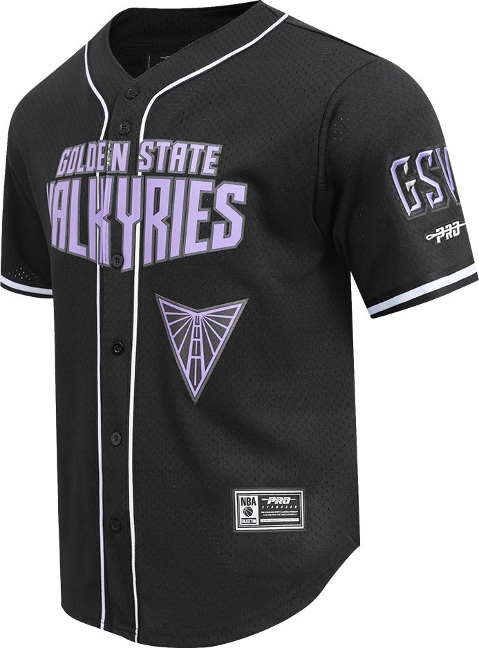 Pro Standard Men's Golden State Valkyries Mesh Black Button-Down Jersey product image