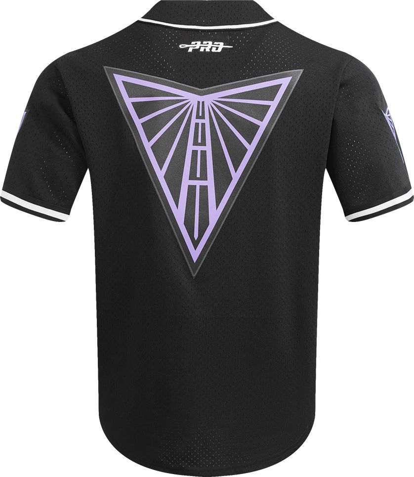 Pro Standard Men's Golden State Valkyries Mesh Black Button-Down Jersey product image