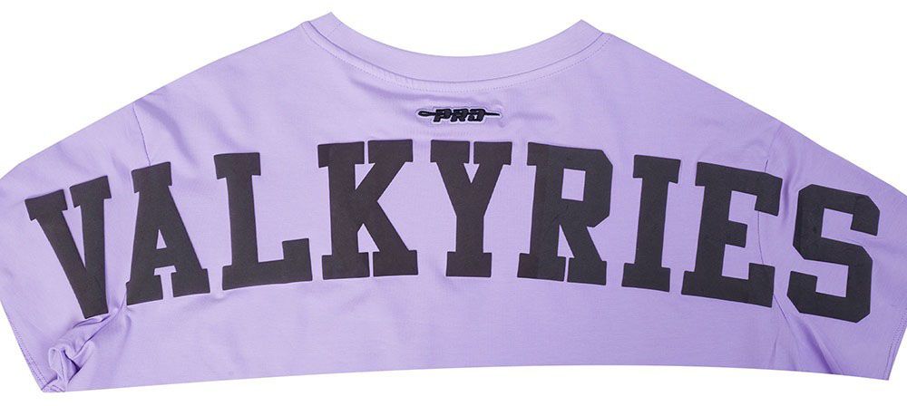 Pro Standard Women's Golden State Valkyries Lilac Wingspan Boxy T-Shirt product image