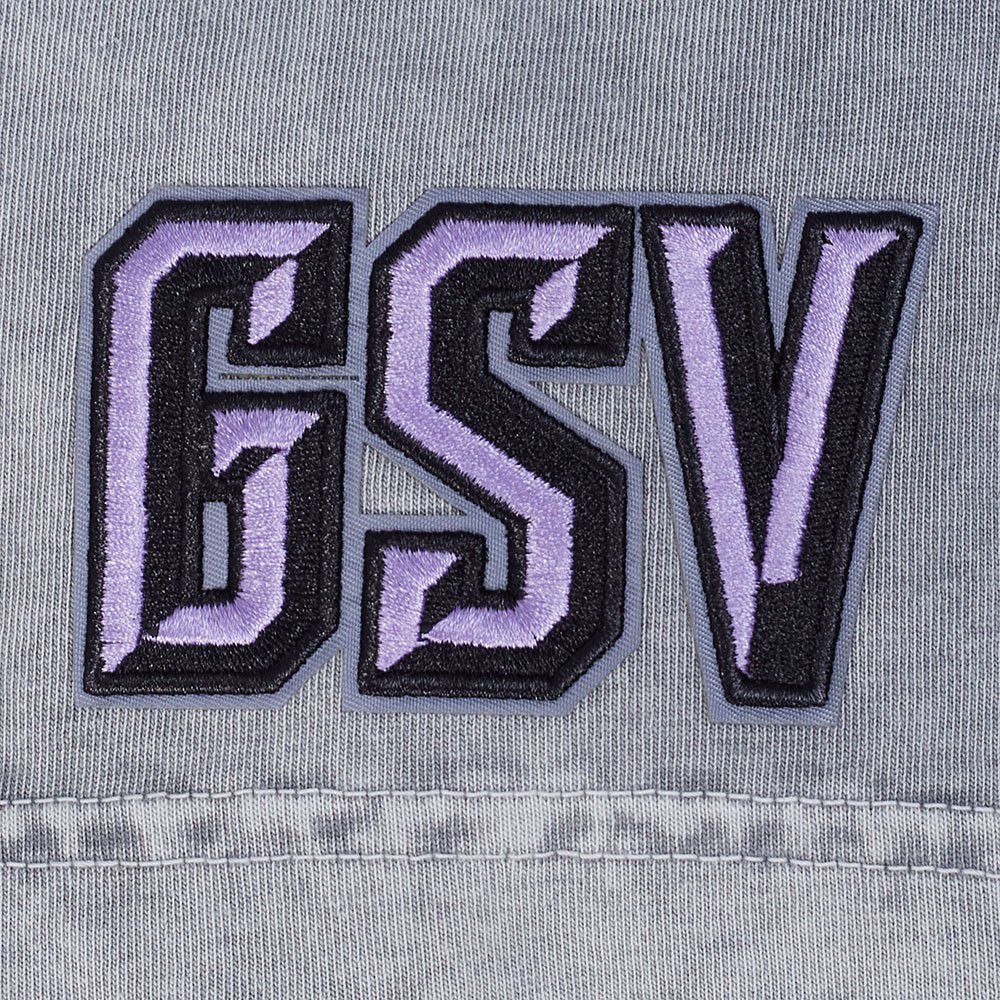Pro Standard Women's Golden State Valkyries Washed Grey Washed Jewel Boxy T-Shirt product image