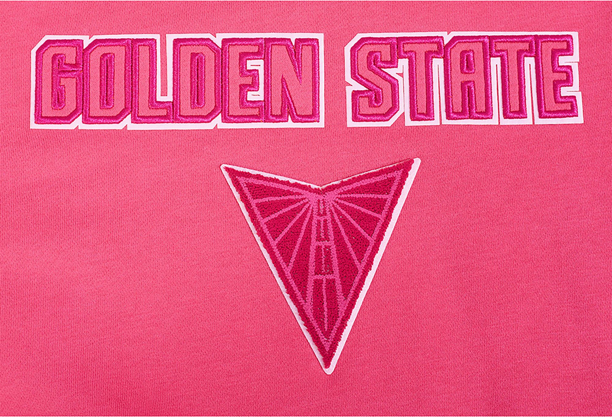 Pro Standard Girls' Golden State Valkyries Triple Pink Crewneck Sweatshirt product image