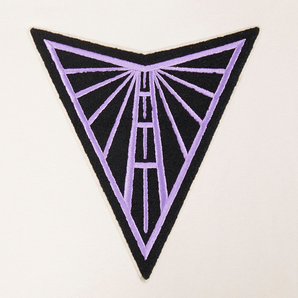 Pro Standard Women's Golden State Valkyries Off White Retro Classic Cropped Hoodie product image