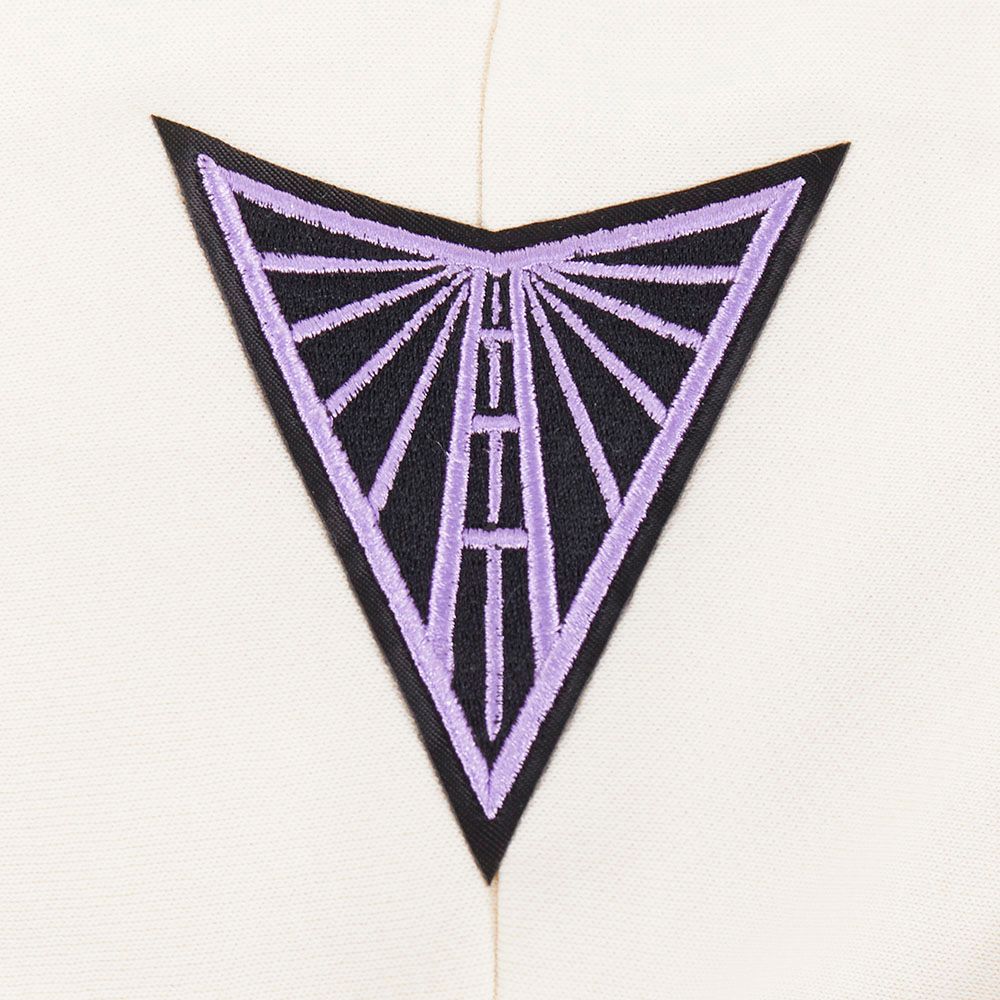 Pro Standard Women's Golden State Valkyries Off White Retro Classic Cropped Hoodie product image