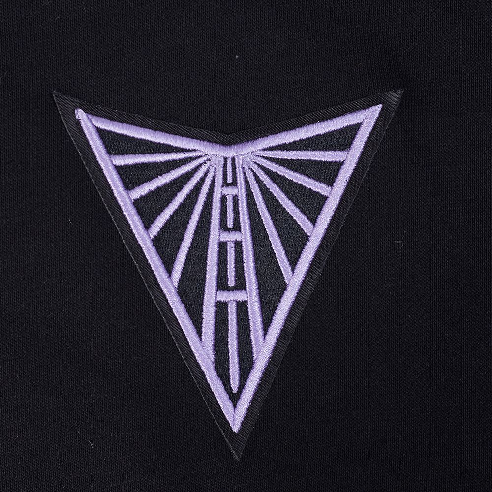 Pro Standard Women's Golden State Valkyries Black Wingspan Cropped Hoodie product image
