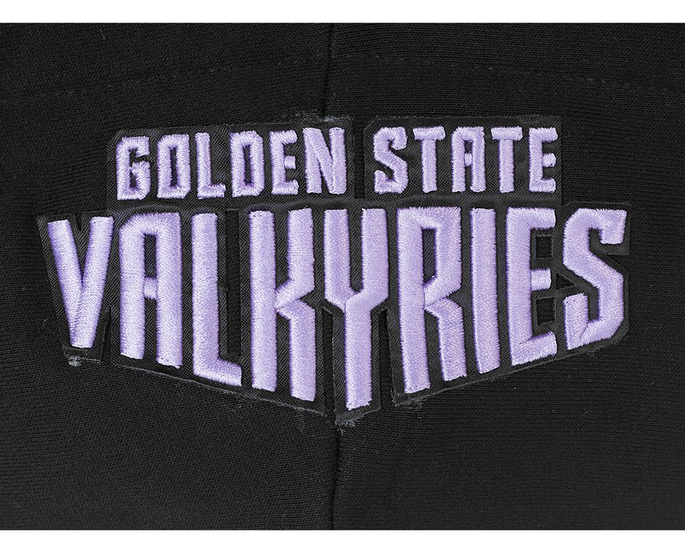 Pro Standard Women's Golden State Valkyries Black Wingspan Cropped Hoodie product image