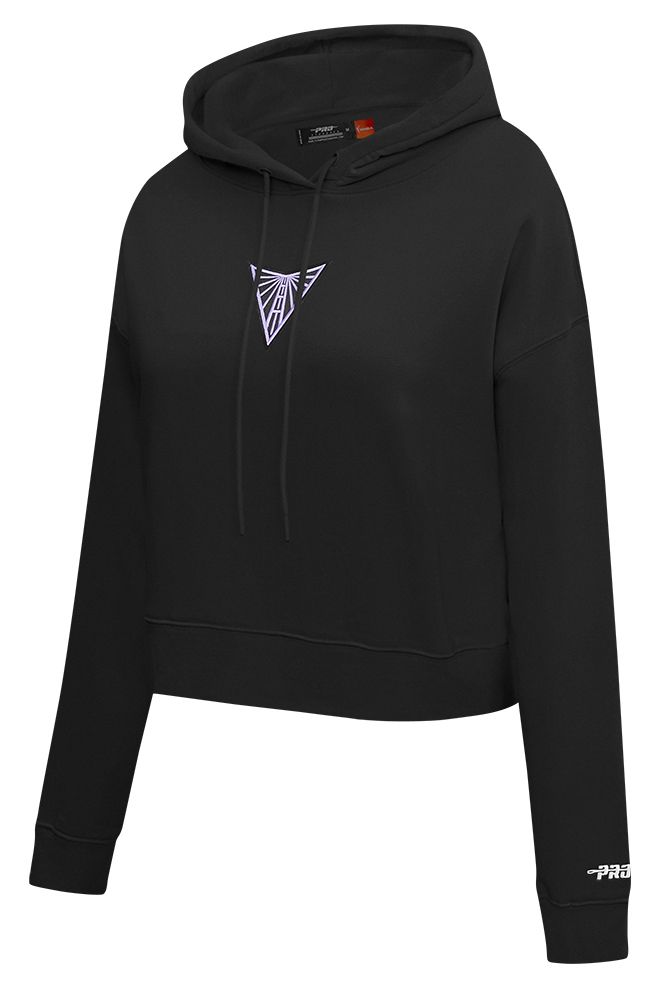 Pro Standard Women's Golden State Valkyries Black Wingspan Cropped Hoodie product image