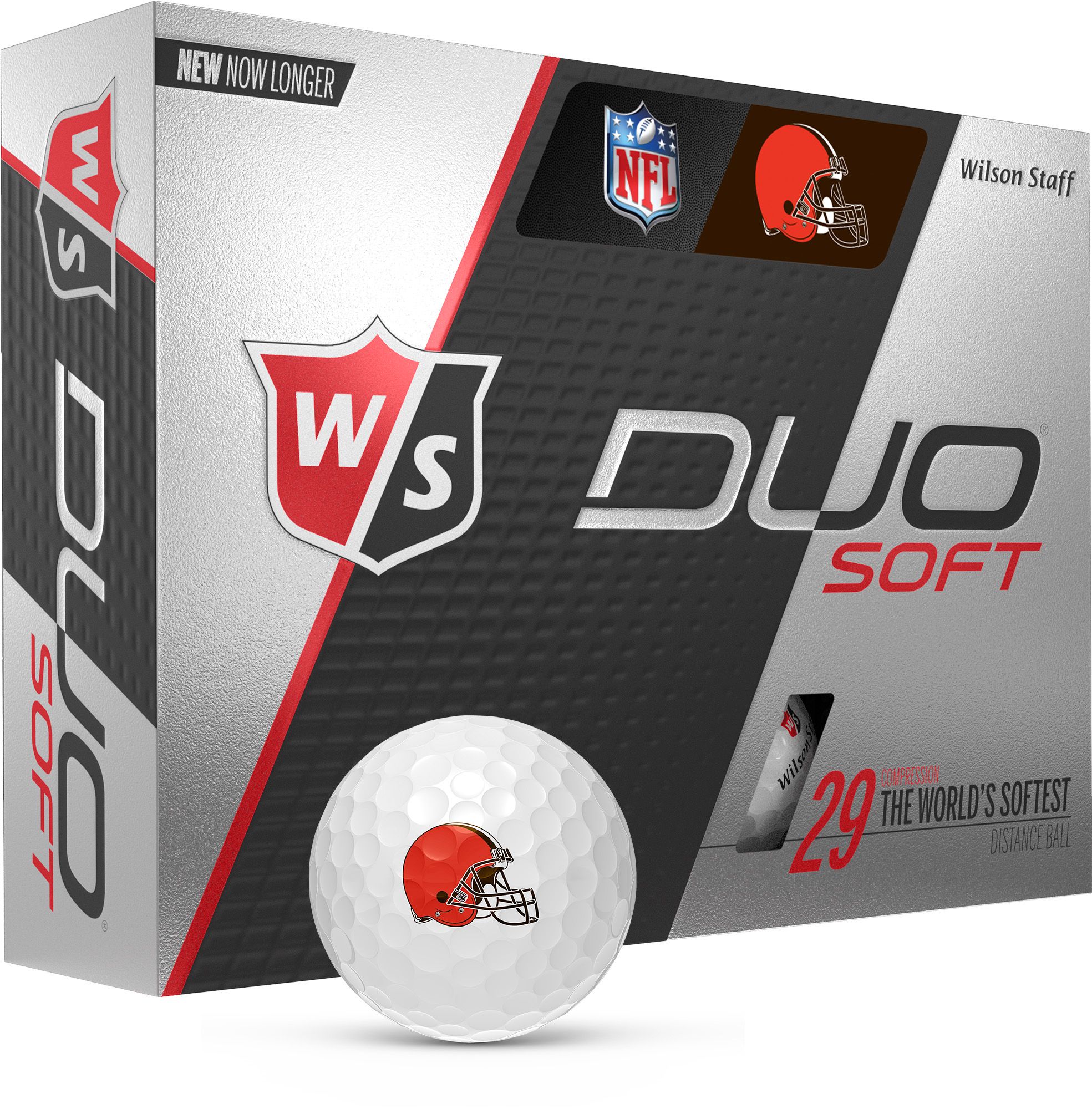 Wilson Duo Soft Cleveland Browns Golf Balls product image