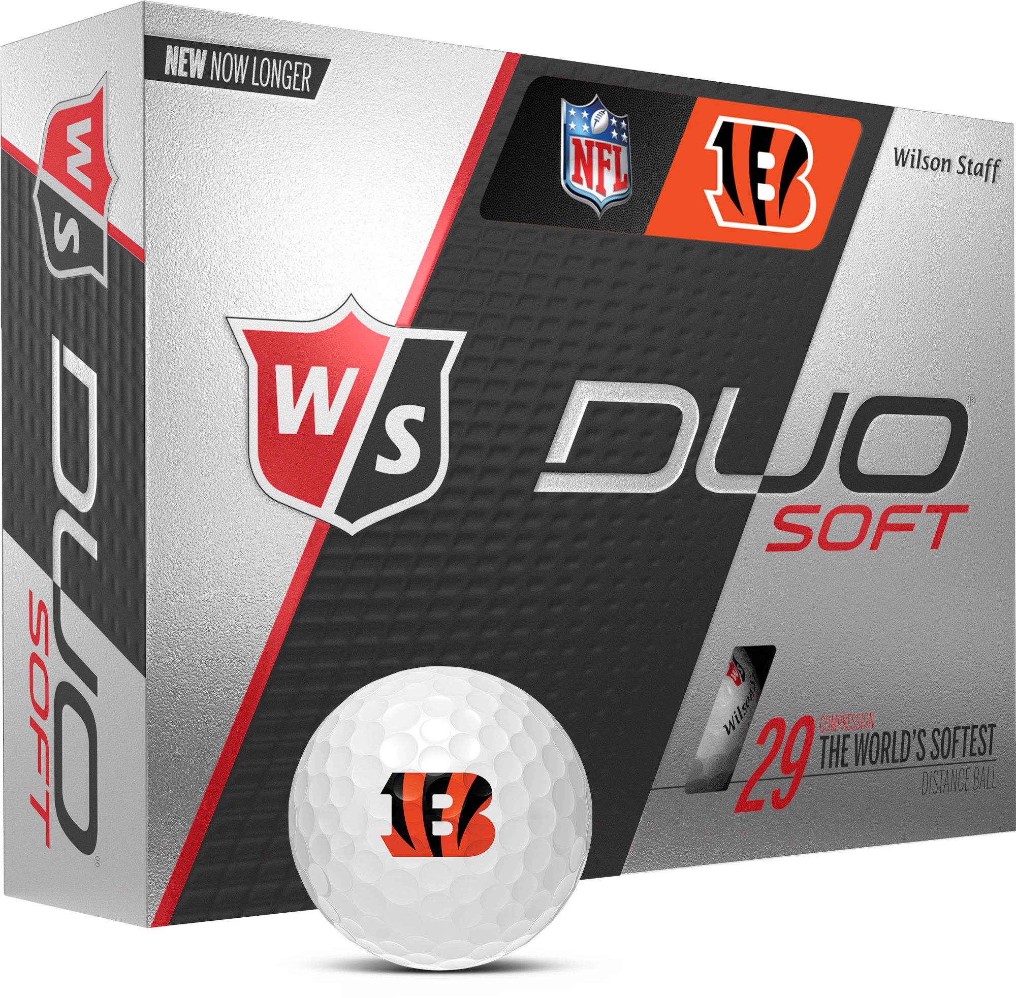 Wilson Duo Soft Cincinnati Bengals Golf Balls product image