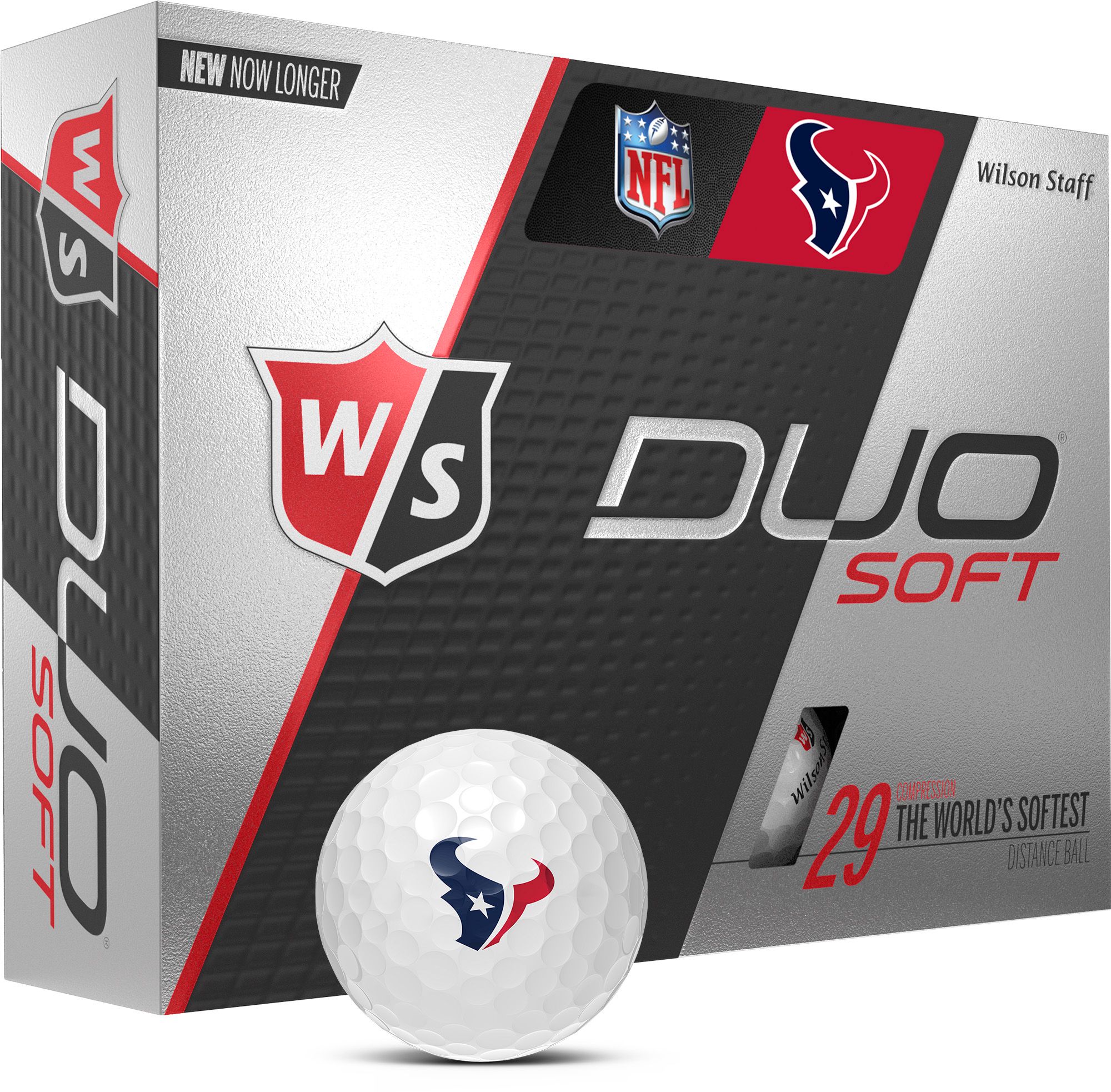 Wilson Duo Soft Houston Texans Golf Balls product image