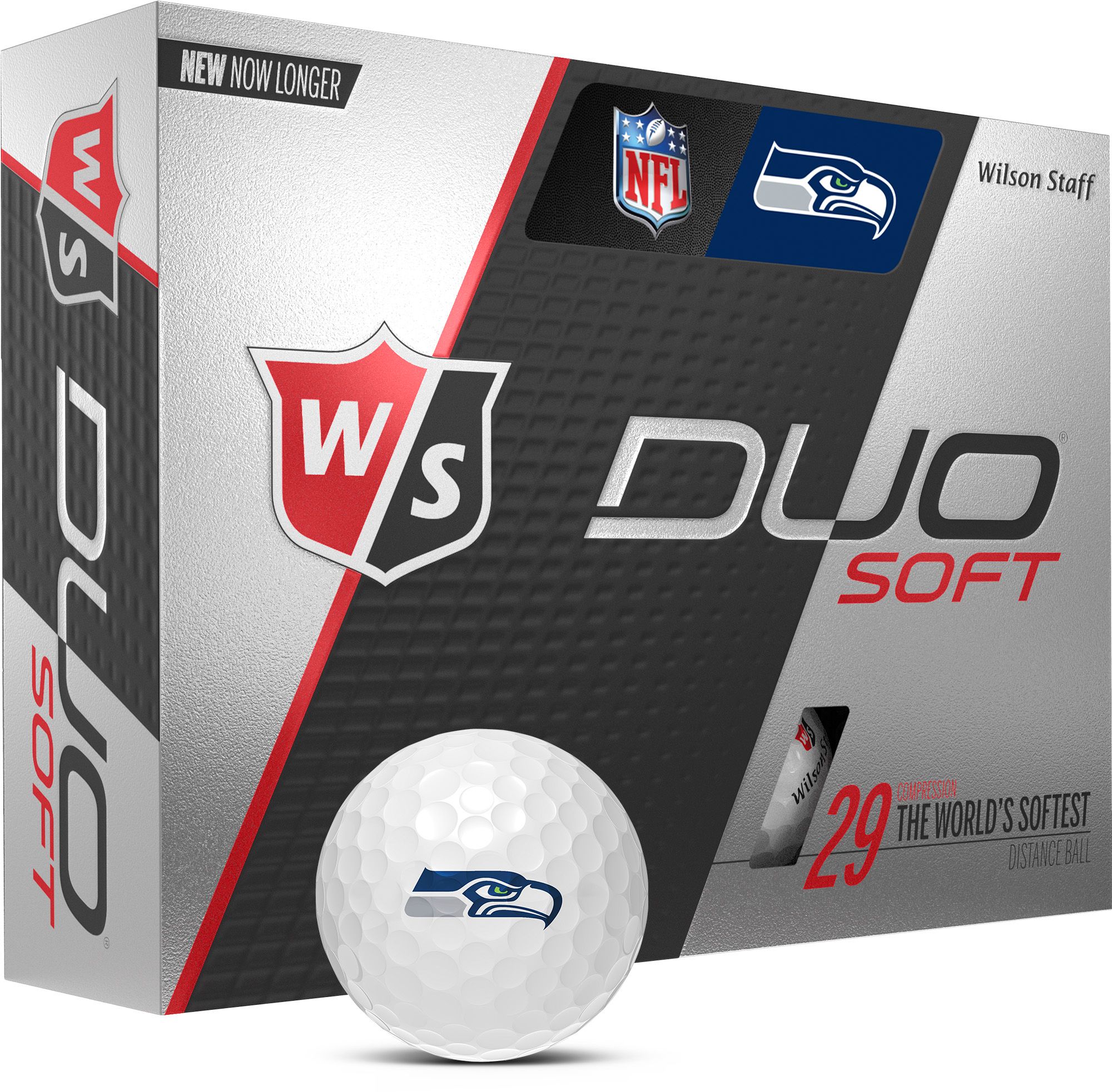 Wilson Duo Soft Seattle Seahawks Golf Balls product image