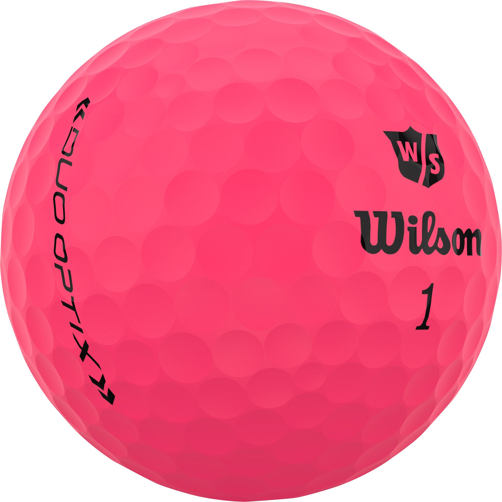 Wilson 2020 Duo Soft Optix Pink Personalized Golf Balls product image