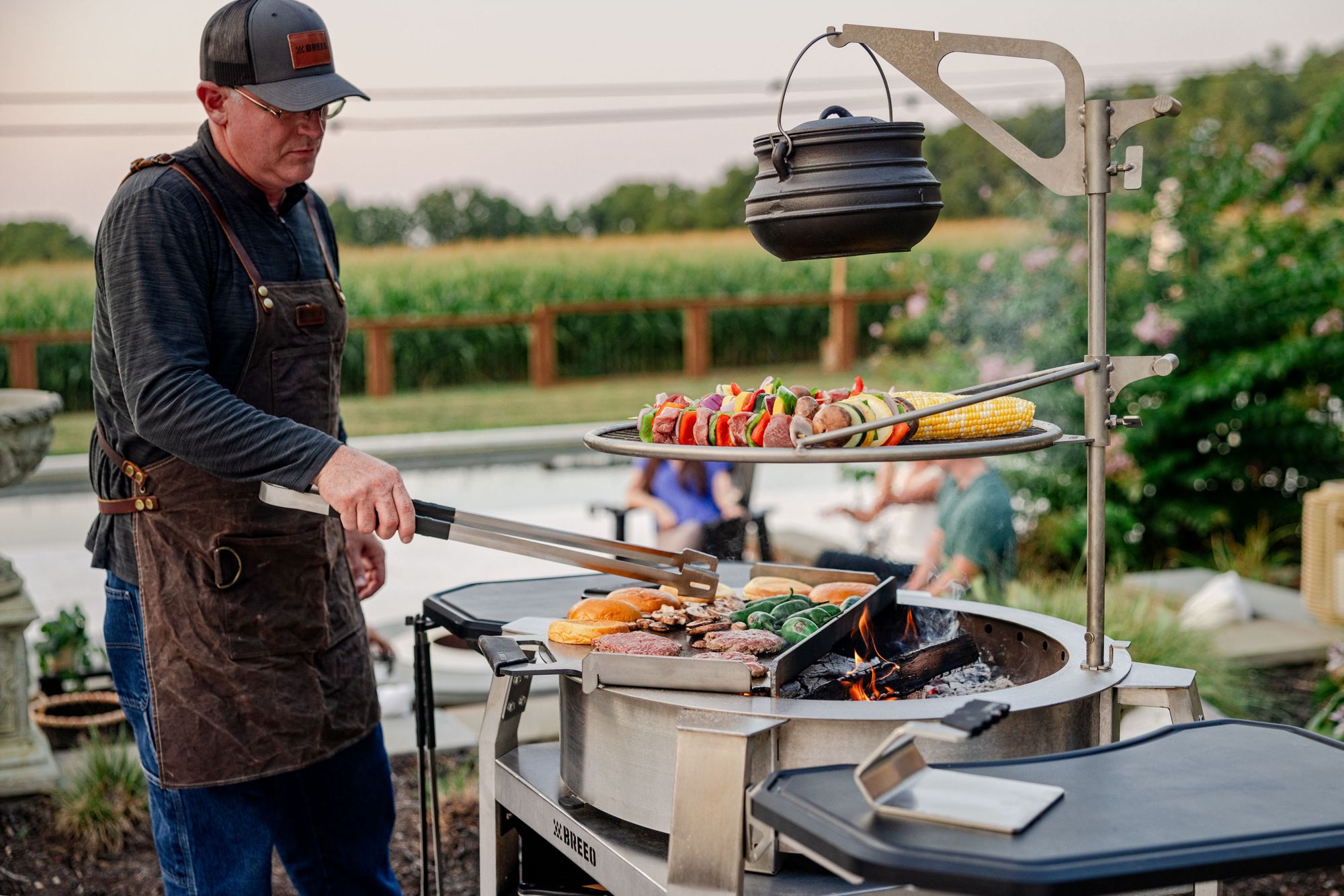 Breeo Fire Pit Flat Top Griddle product image