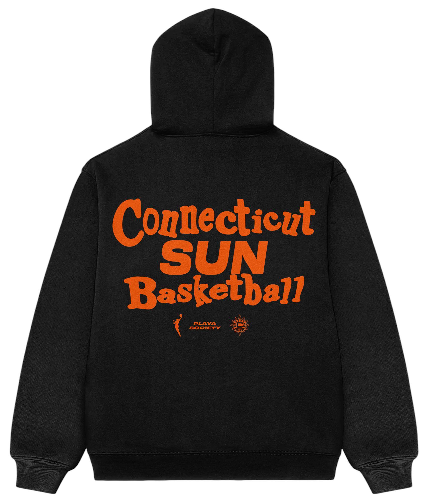 PLAYA SOCIETY Unisex Connecticut Sun Black Catch Up Hoodie product image