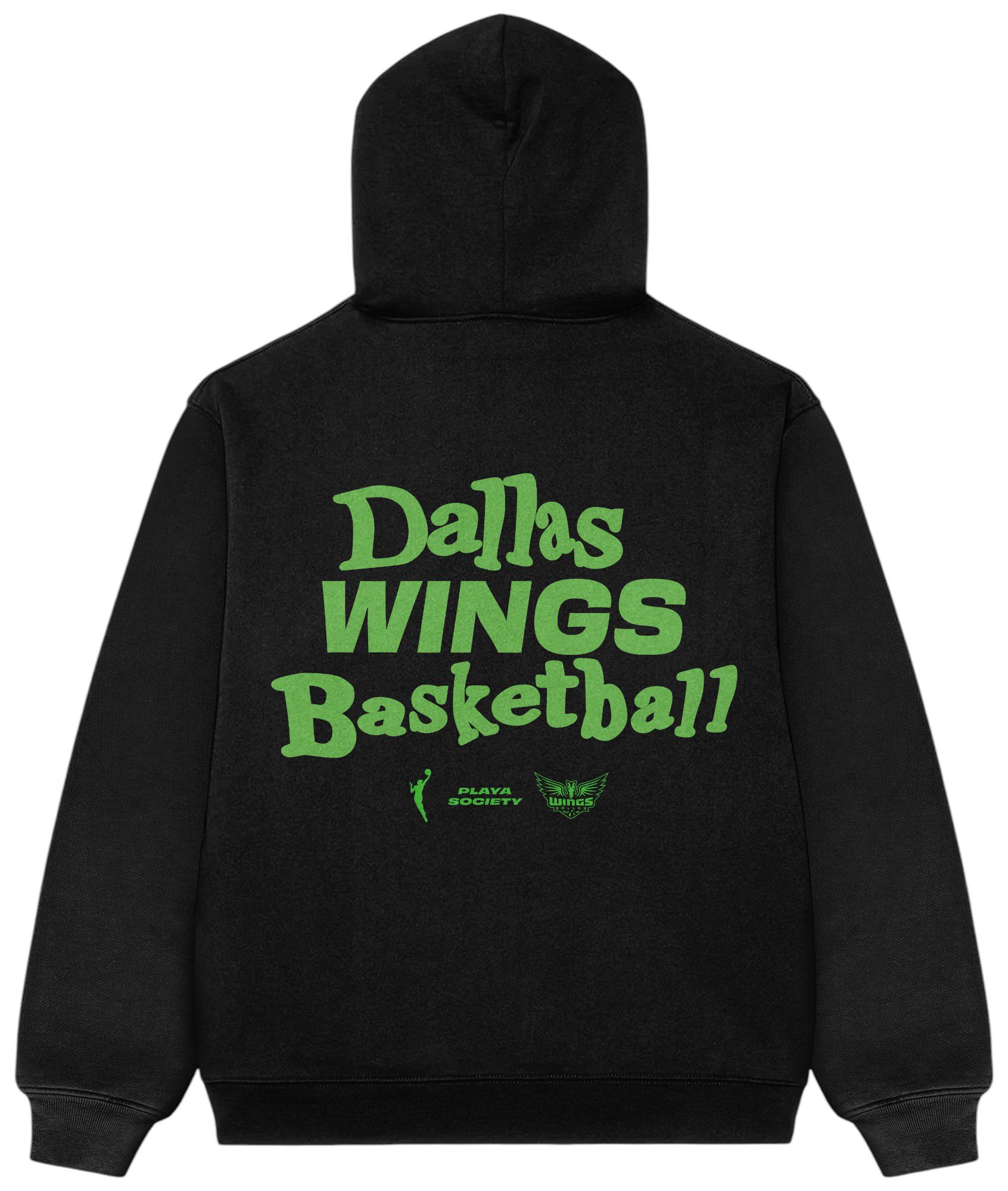 PLAYA SOCIETY Unisex Dallas Wings Black Catch Up Hoodie product image