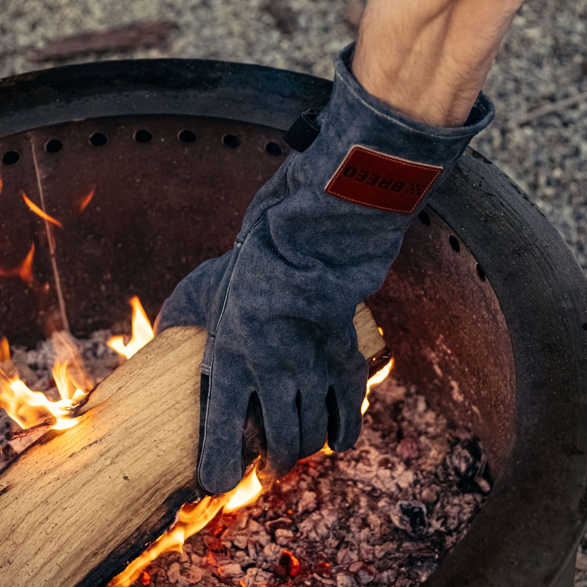 Breeo Leather Fire Gloves product image