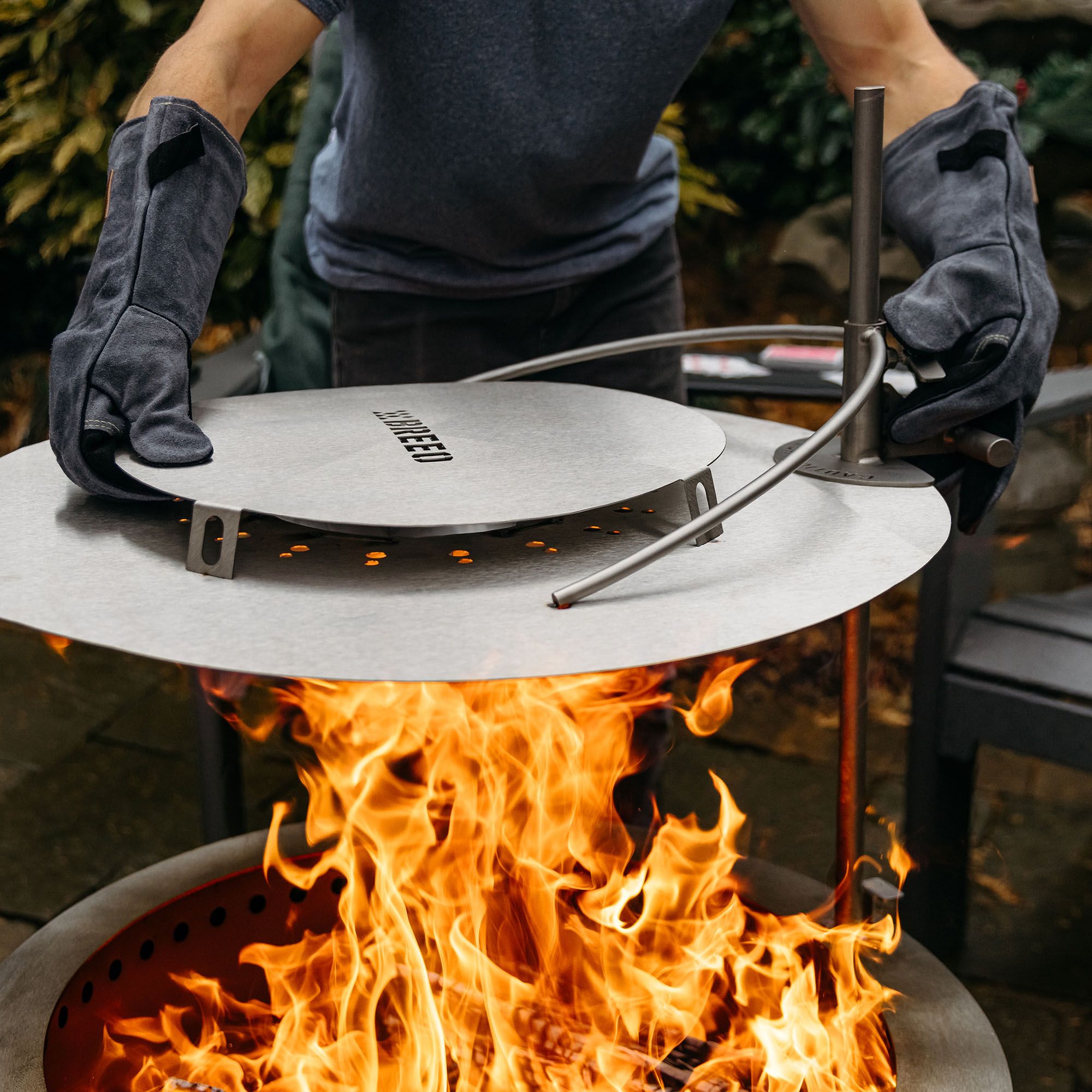 Breeo Leather Fire Gloves product image