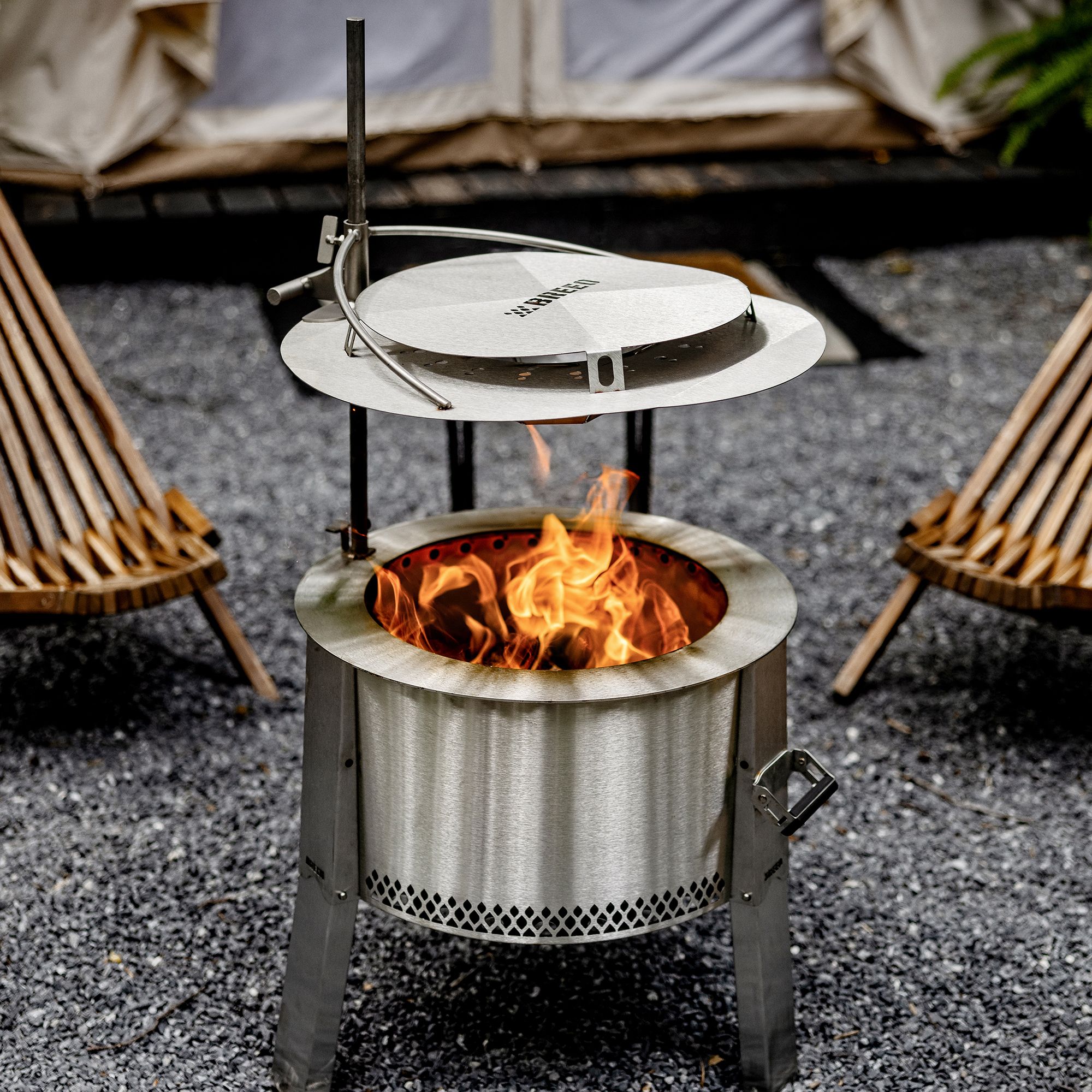 Breeo Outpost Fire Pit Heat Deflector 19 product image