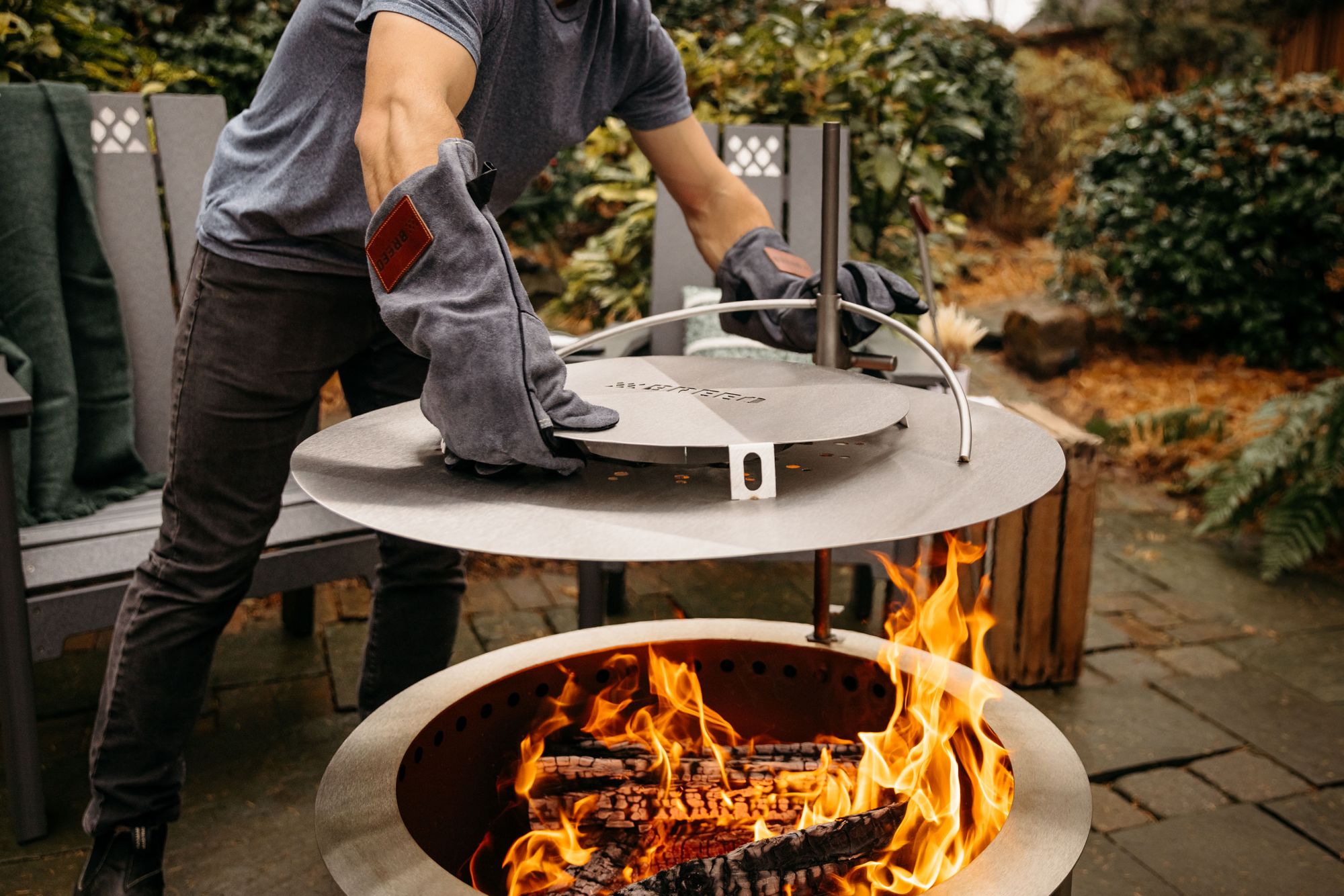 Breeo Fire Pit Heat Deflector product image