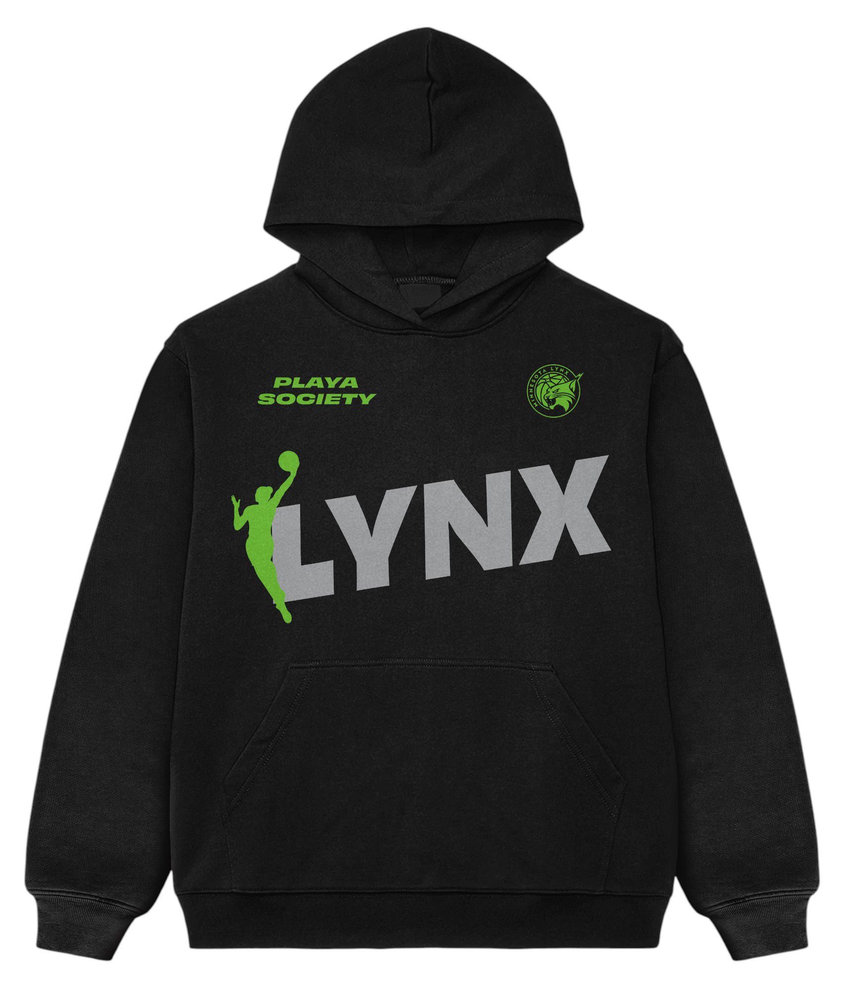 PLAYA SOCIETY Unisex Minnesota Lynx Black Catch Up Hoodie product image