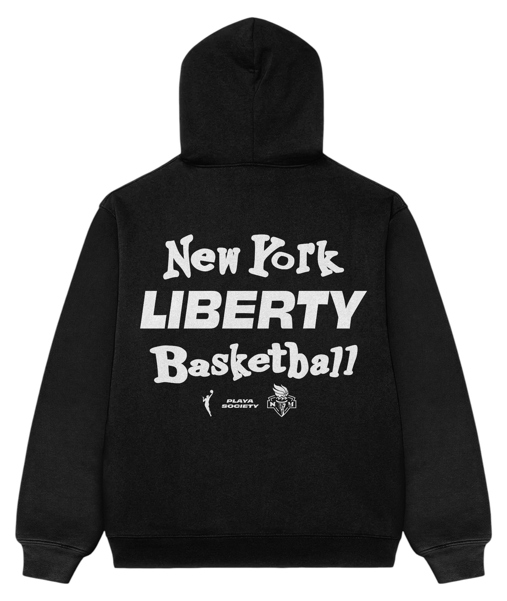 PLAYA SOCIETY Unisex New York Liberty Black Catch Up Hoodie product image